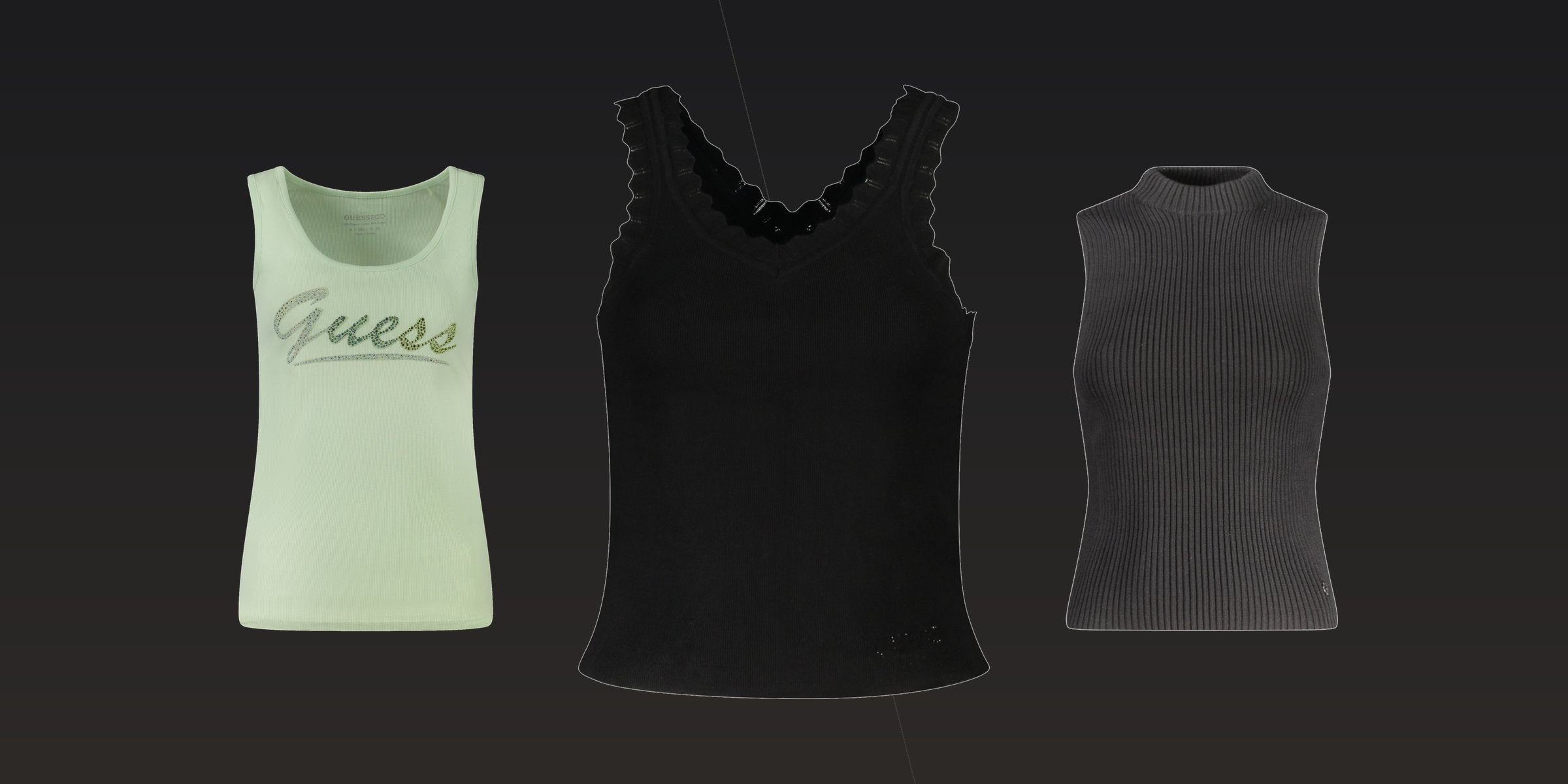 GUESS JEANS Frühling-Kollektion 2026: Die schönsten Tanktop