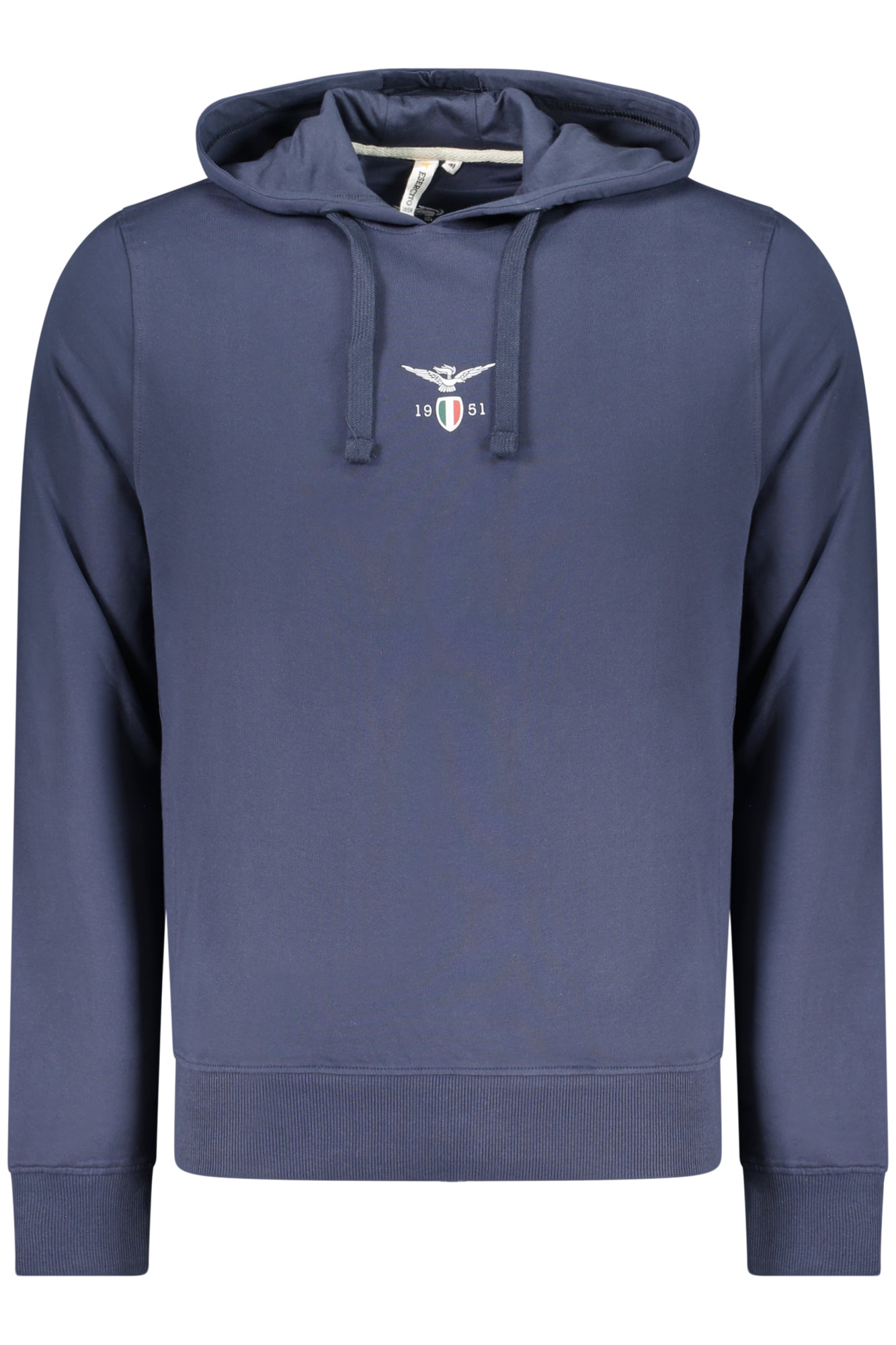 ACCADEMIA MILITARE Herren Sweatshirt – Hoodie, mit Taschen Blau
