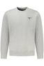 ACCADEMIA MILITARE Sweatshirt Herren mit Reißverschluss – Graues Military Academy Design Grau