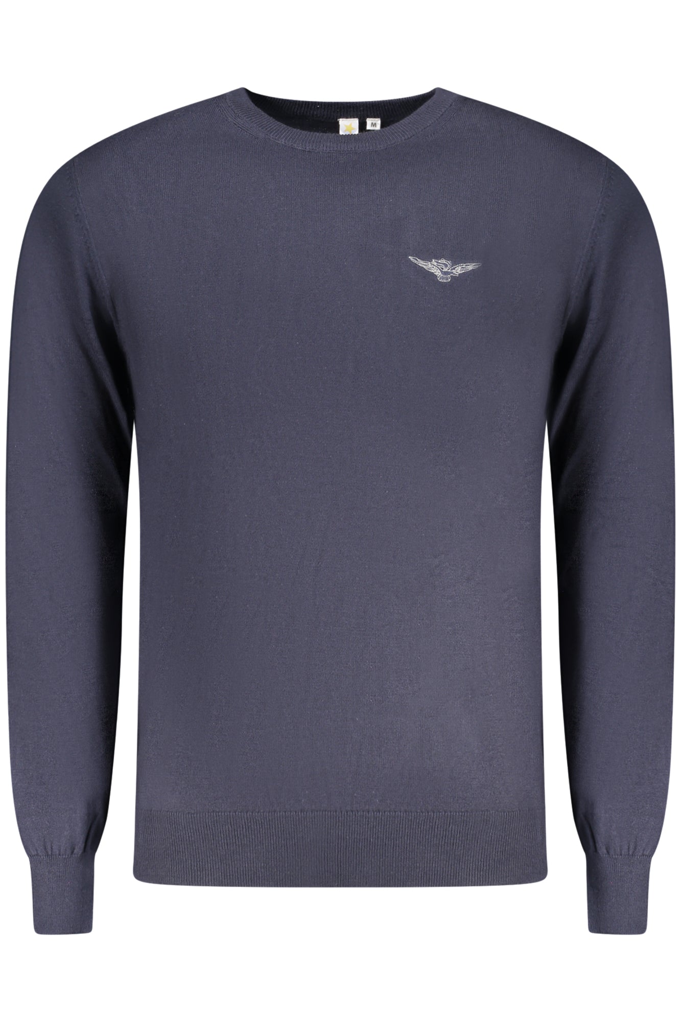 ACCADEMIA MILITARE Herrenhemd schwarz – Langarm mit Logo-Stickerei | soulluna.de Blau
