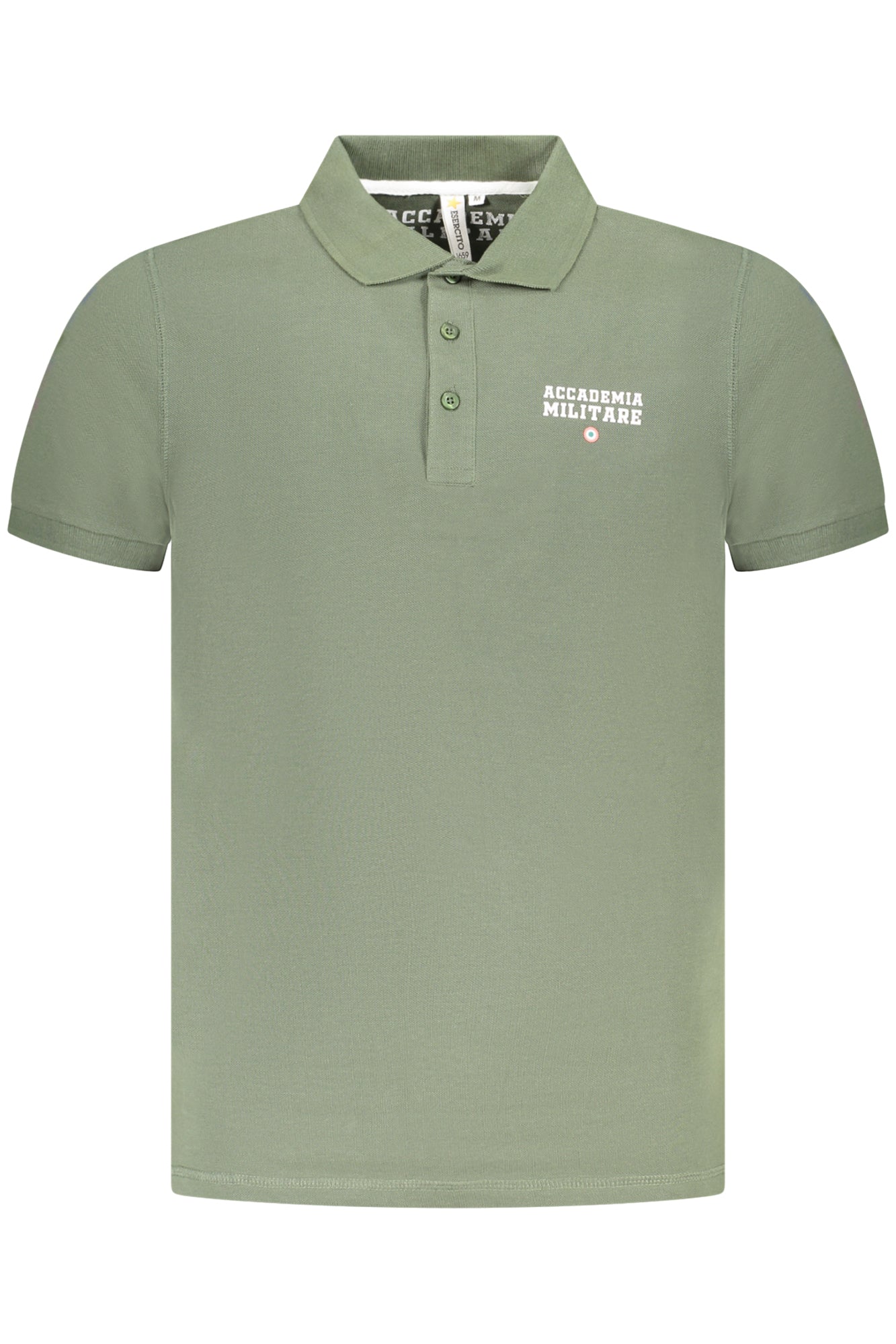 Military Academy Herren Kurzarm-Poloshirt Grün Grün