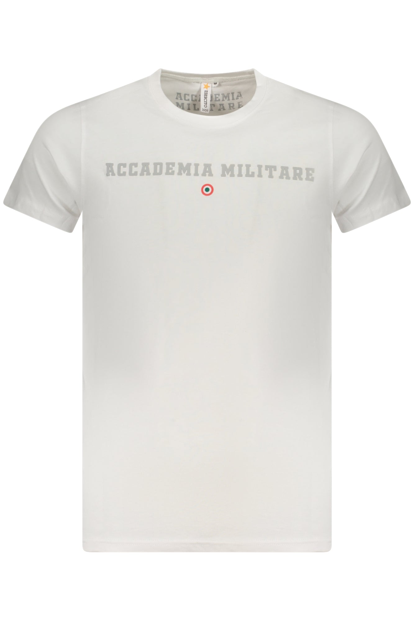 ACCADEMIA MILITARE T-Shirt Herren – Military Academy Kurzarm Shirt in Blau Weiß
