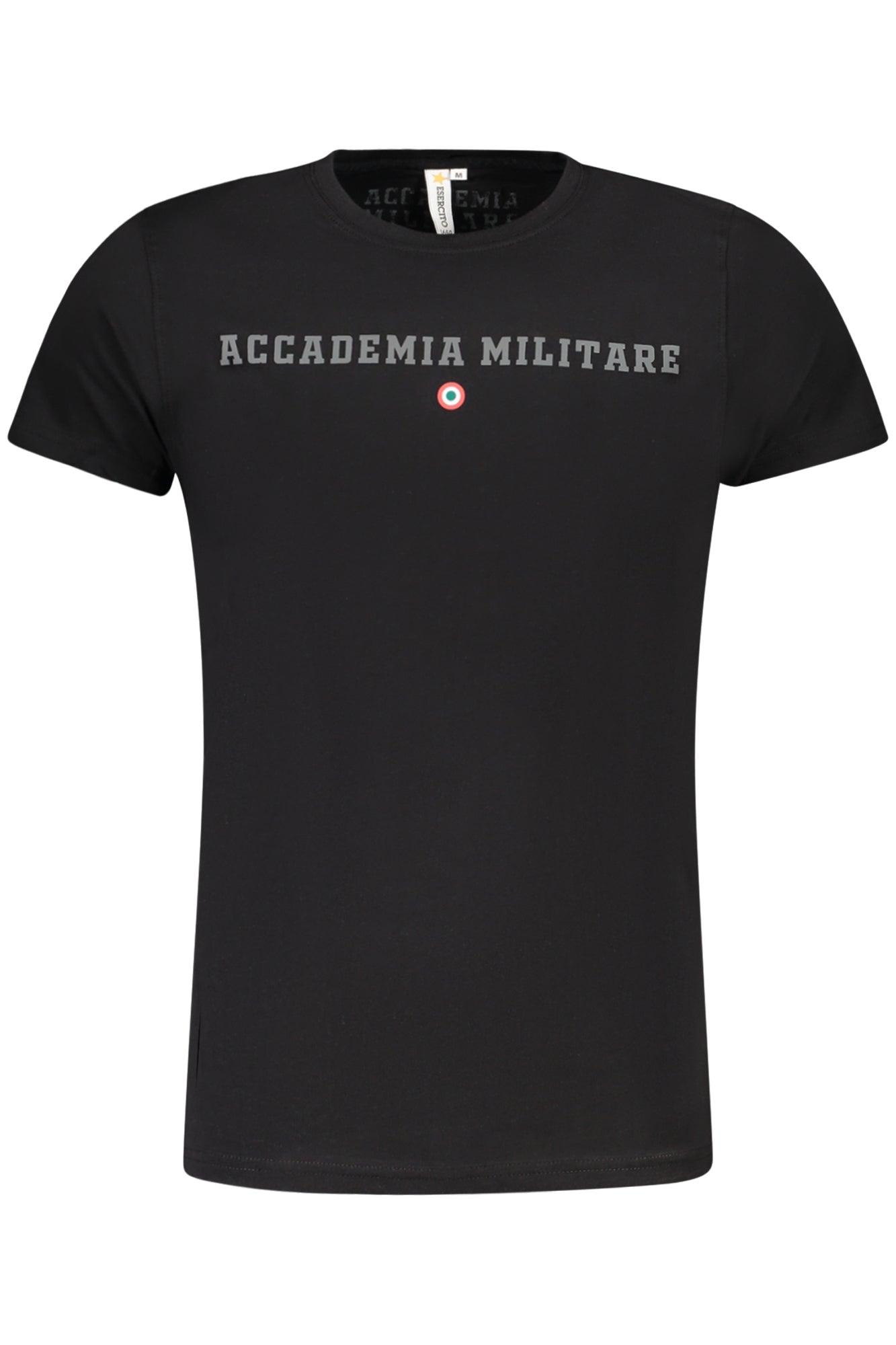 ACCADEMIA MILITARE T-Shirt Herren – Military Academy Kurzarm Shirt in Blau Schwarz