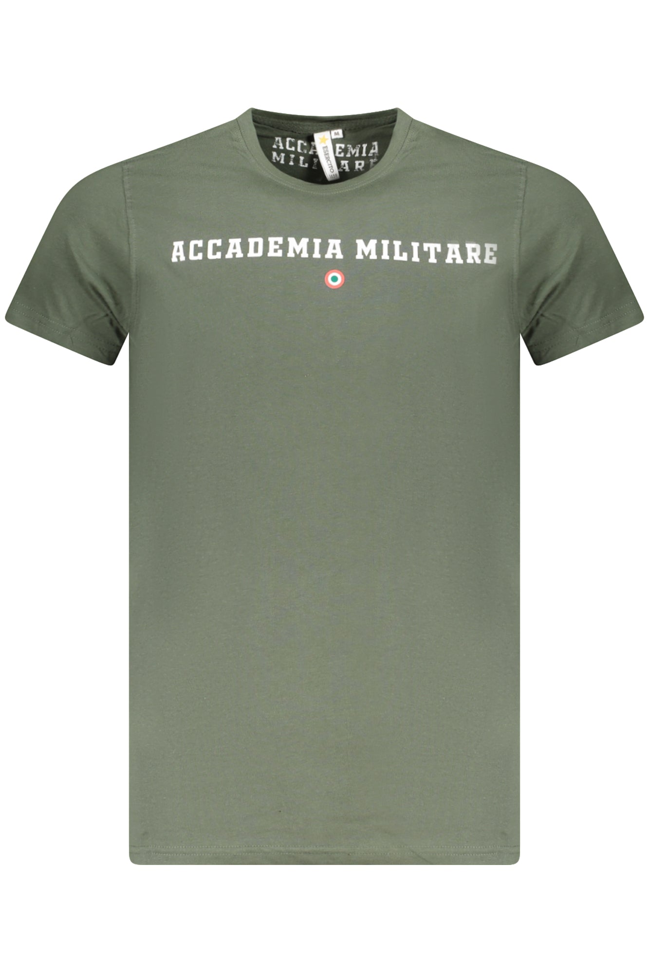 Military Academy Herren Kurzarm T-Shirt Blau Grün