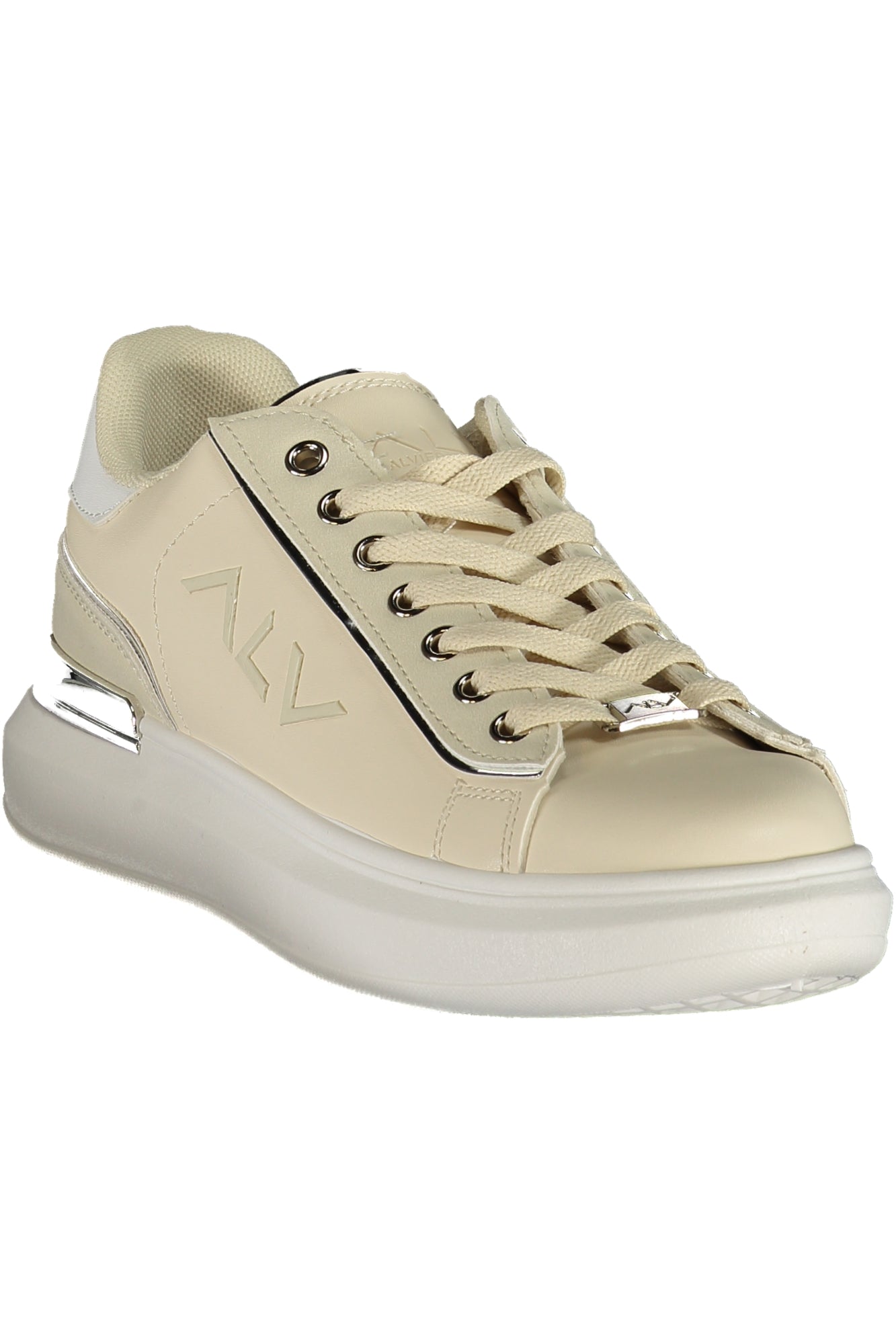 ALV BY ALVIERO MARTINI Damen Sneaker – Sportschuh mit Beige