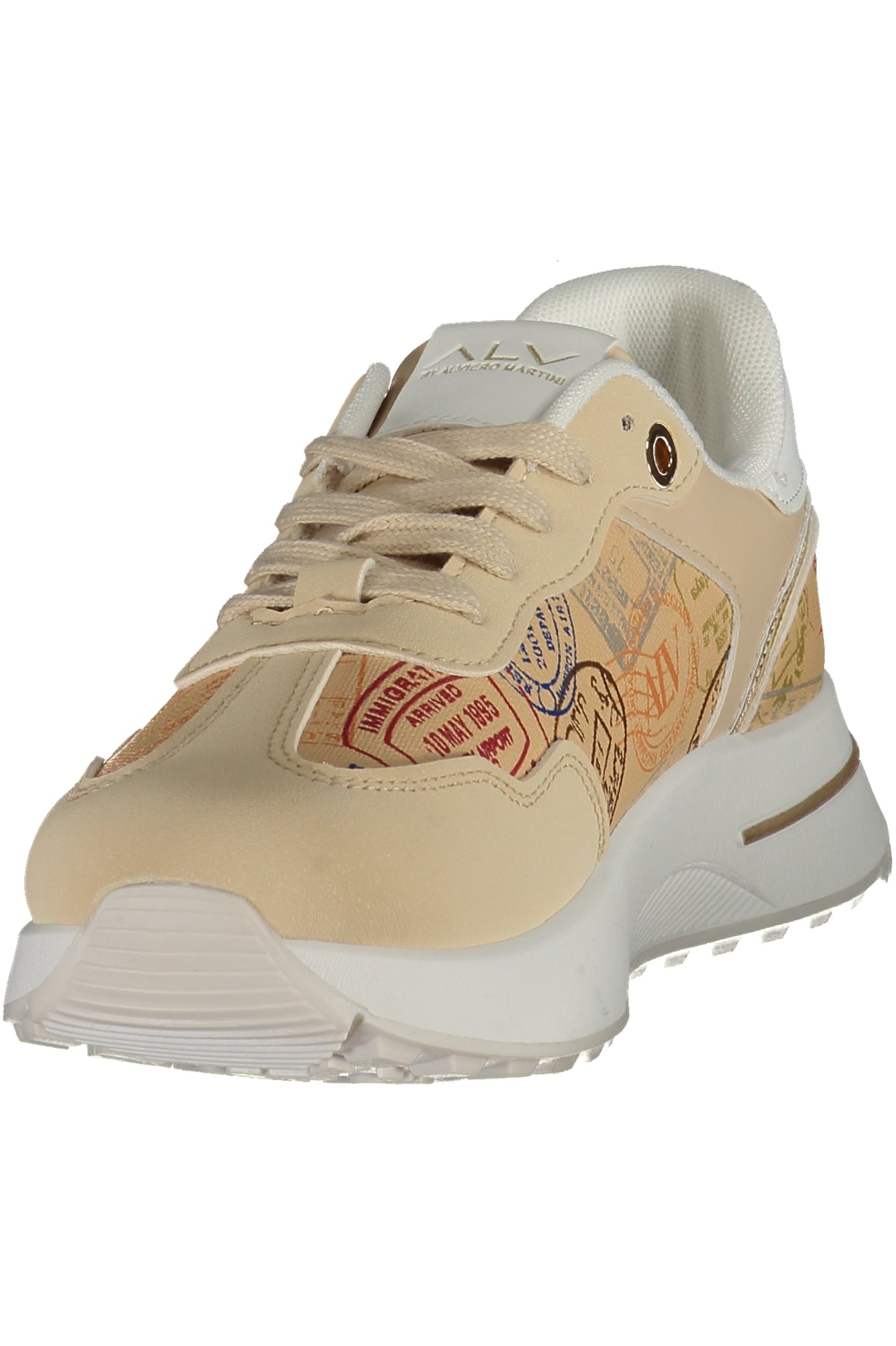 ALV BY ALVIERO MARTINI Damen Sneaker – Sportschuh mit Beige