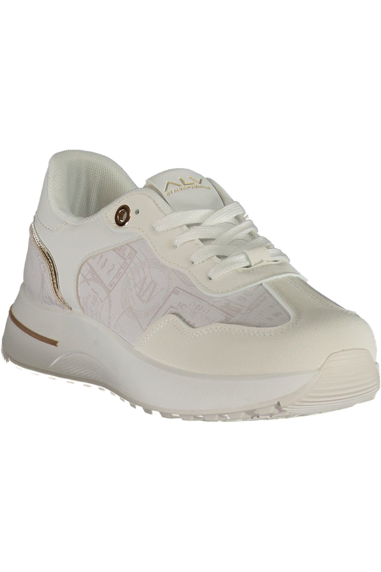 ALV BY ALVIERO MARTINI Damen Sneaker – Sportschuh mit Weiß