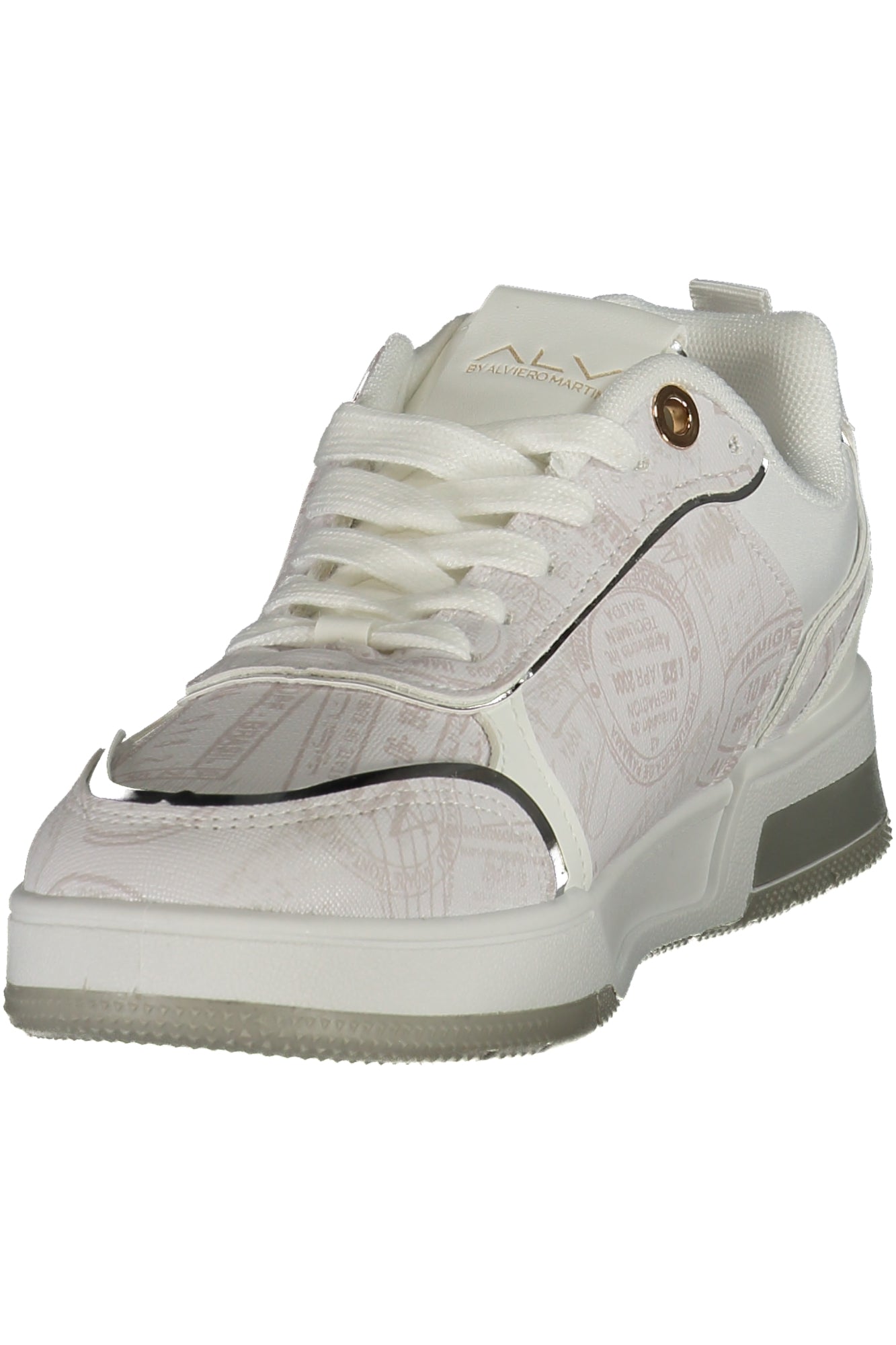 ALV BY ALVIERO MARTINI Damen Sneaker – Sportschuh mit Weiß