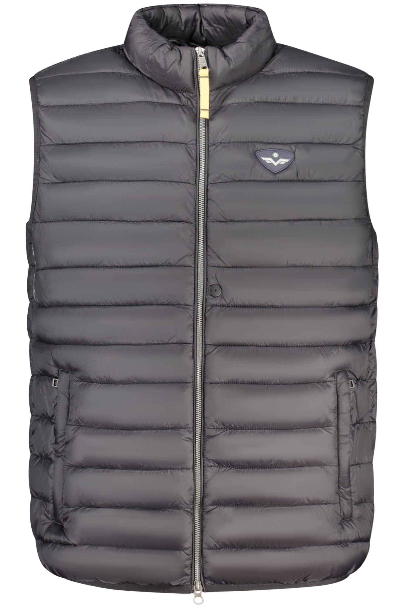 ARMATA DI MARE Ärmellose Herrenjacke Blau – Italienische Qualität für Herbst/Winter Schwarz