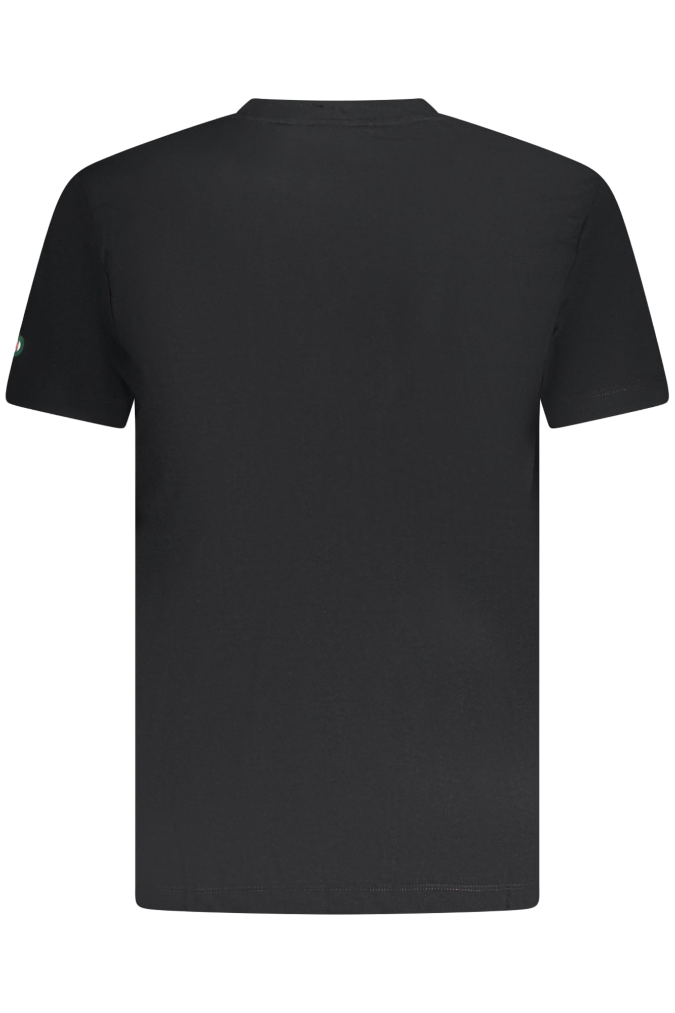 ARMATA DI MARE Kurzarm T-Shirt Herren Blau – Logo-Print aus Baumwolle Schwarz