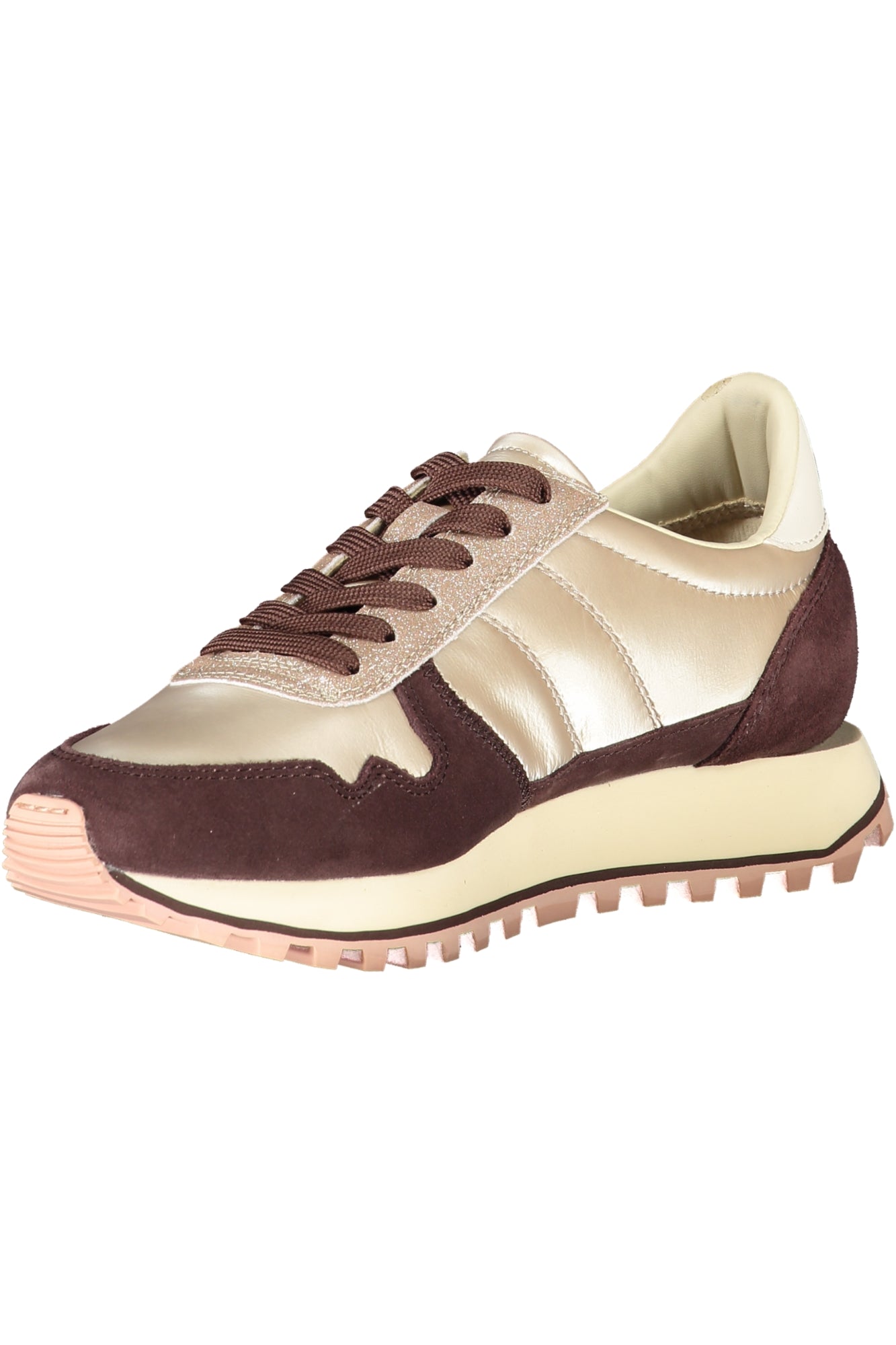 BLAUER Damen Sneaker – Sportschuh mit Schnürsenkel Beige
