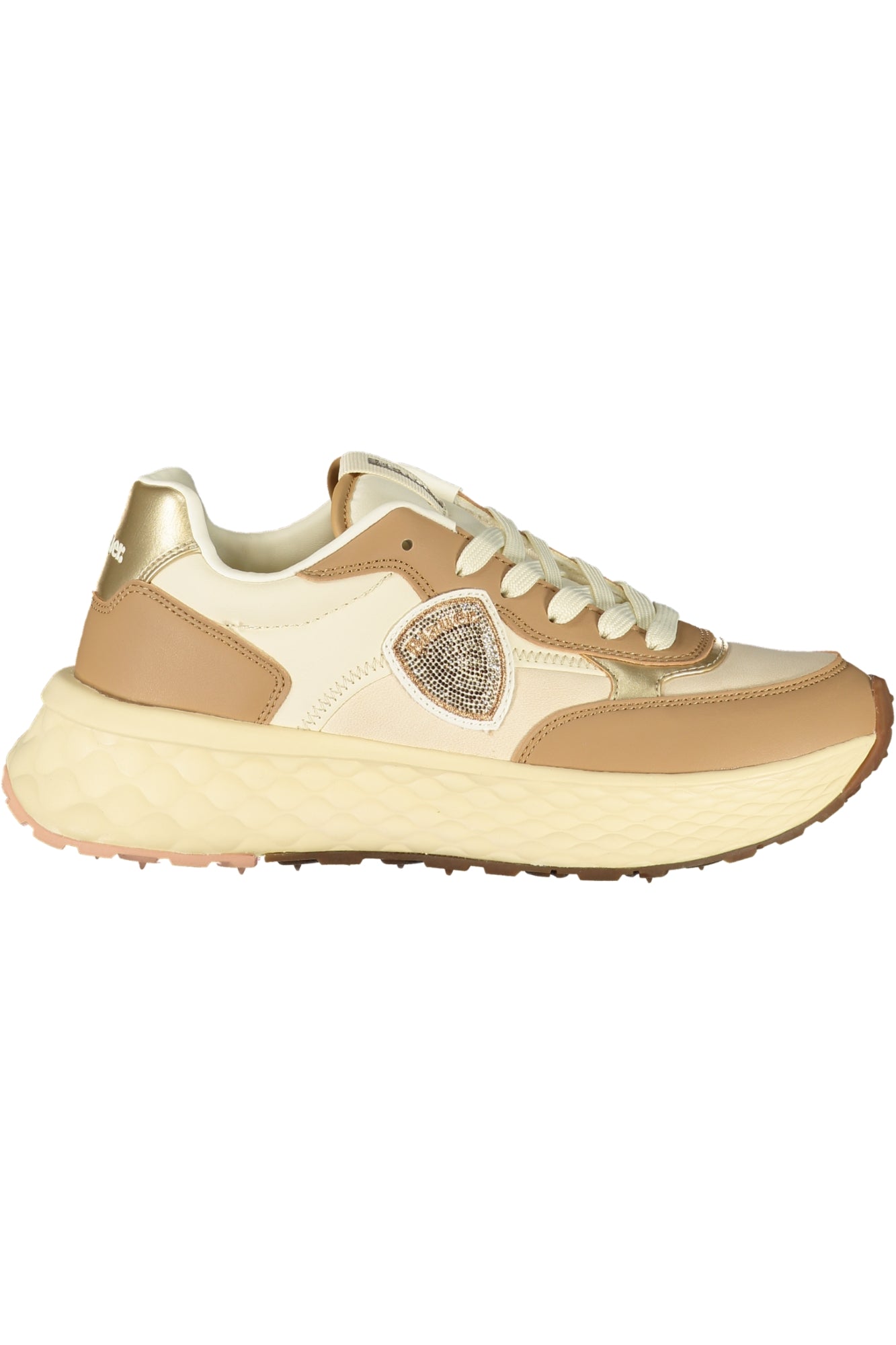 BLAUER Damen Sneaker – Sportschuh mit Schnürsenkeln Braun