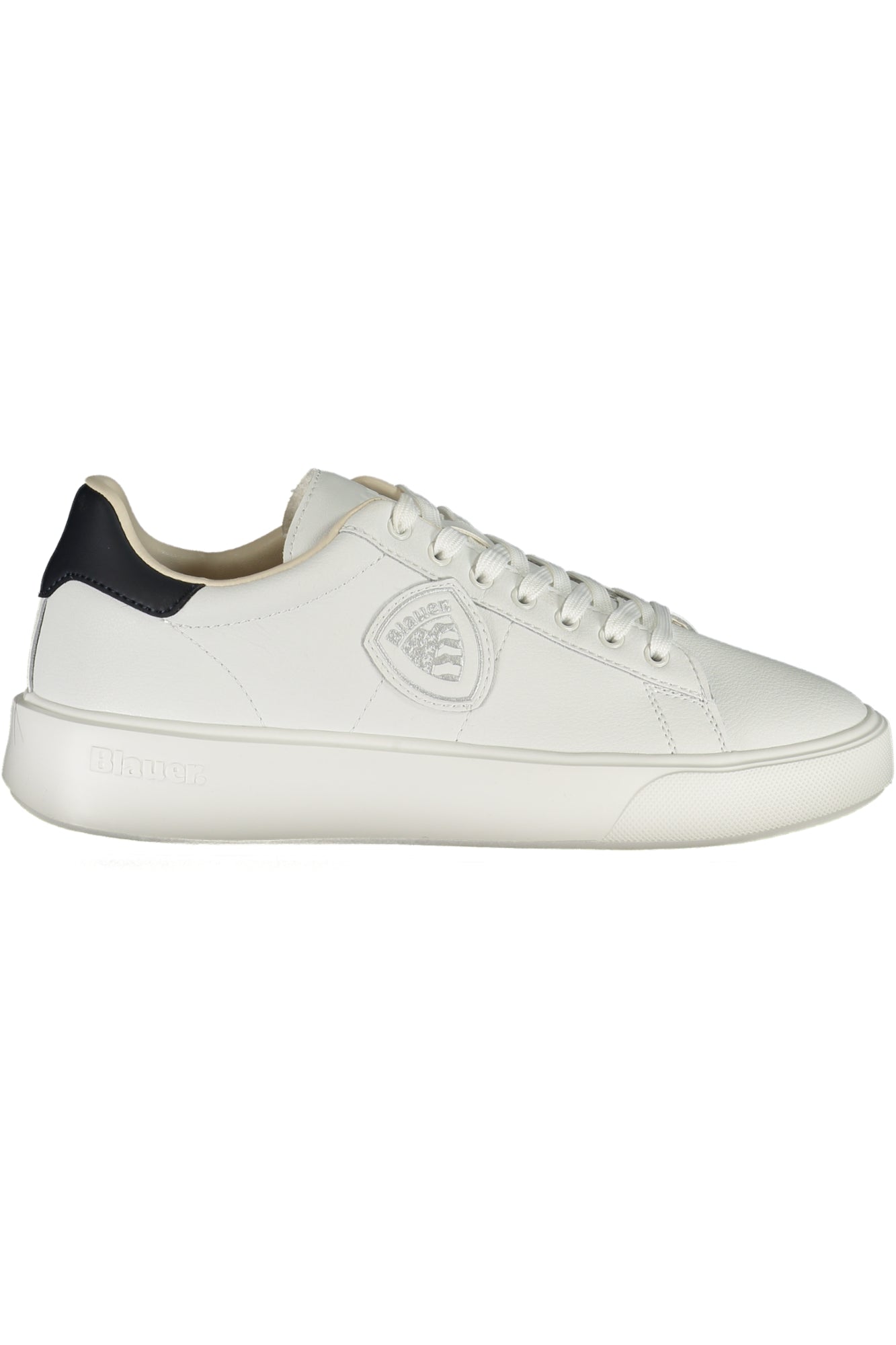 BLAUER Herren Sneaker – Sportschuhe mit Schnürsenkel Weiß