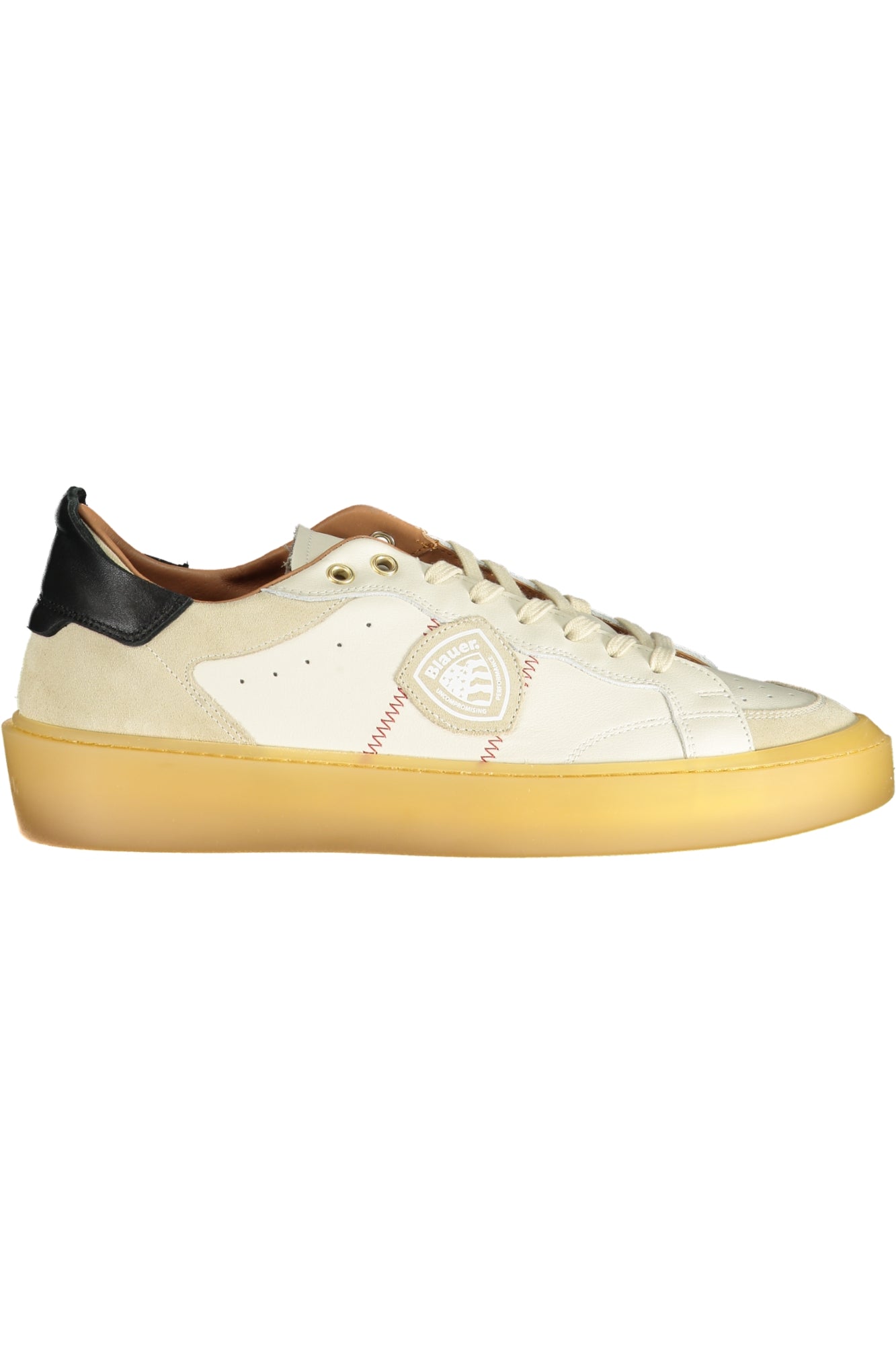 BLAUER Sportschuhe Herren Weiss – Sneaker mit herausnehmbarer Einlegesohle für Herbst/Winter Weiß