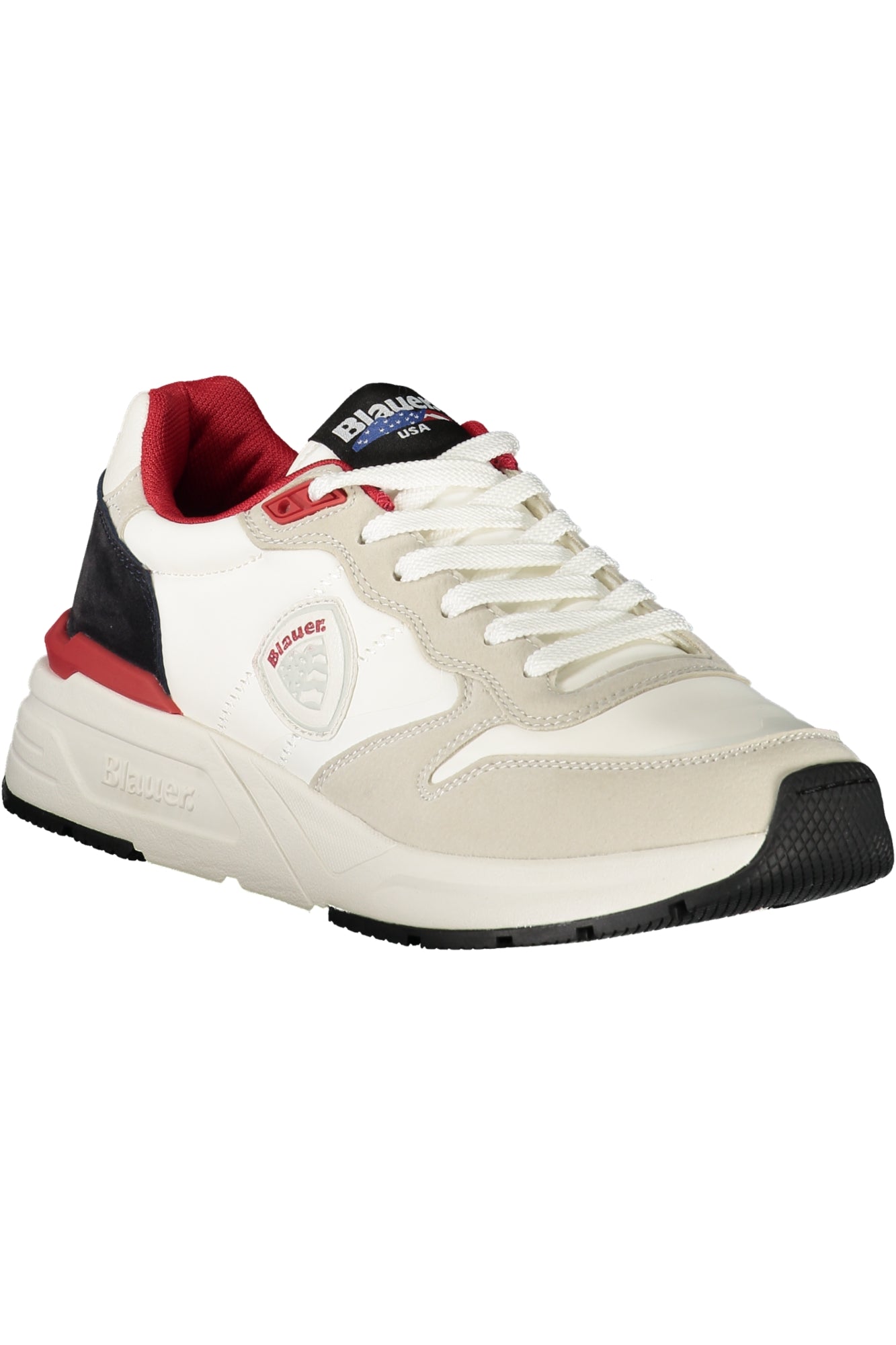 BLAUER Herren Sportschuhe Beige – Leichte Sneaker für Frühjahr/Sommer | soulluna.de Weiß