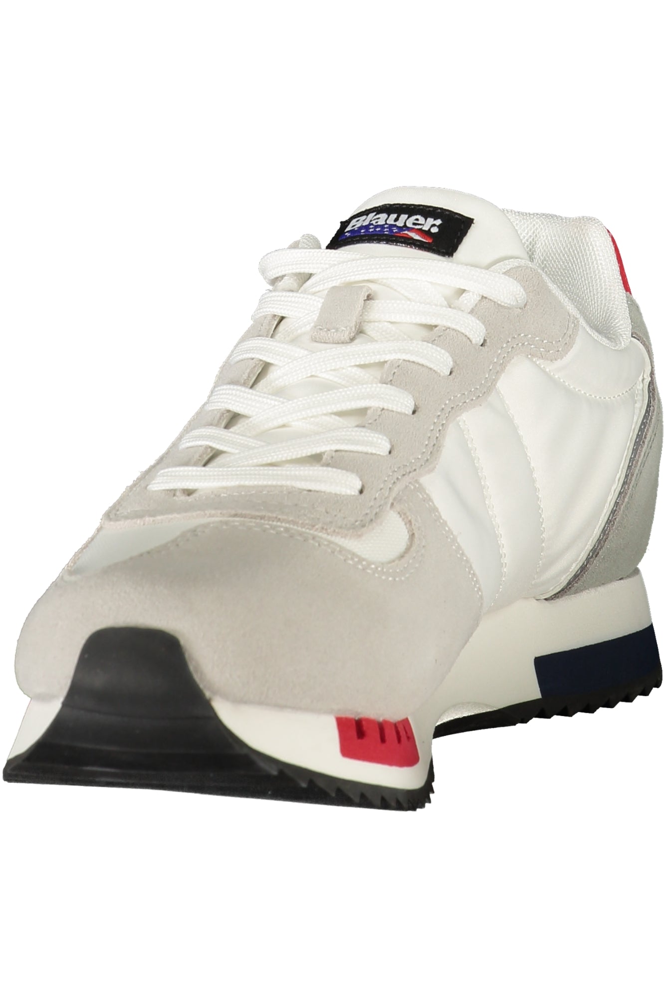 BLAUER Herren Sneaker – Sportschuh mit Schnürsenkeln Weiß