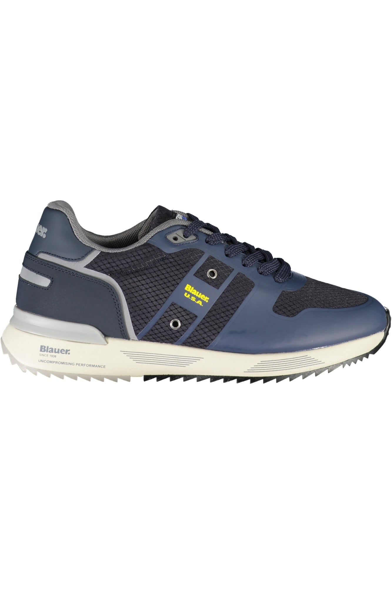 BLAUER Braun Herren-Sportschuhe – Sneaker für Herbst/Winter mit Schnürsenkeln Blau