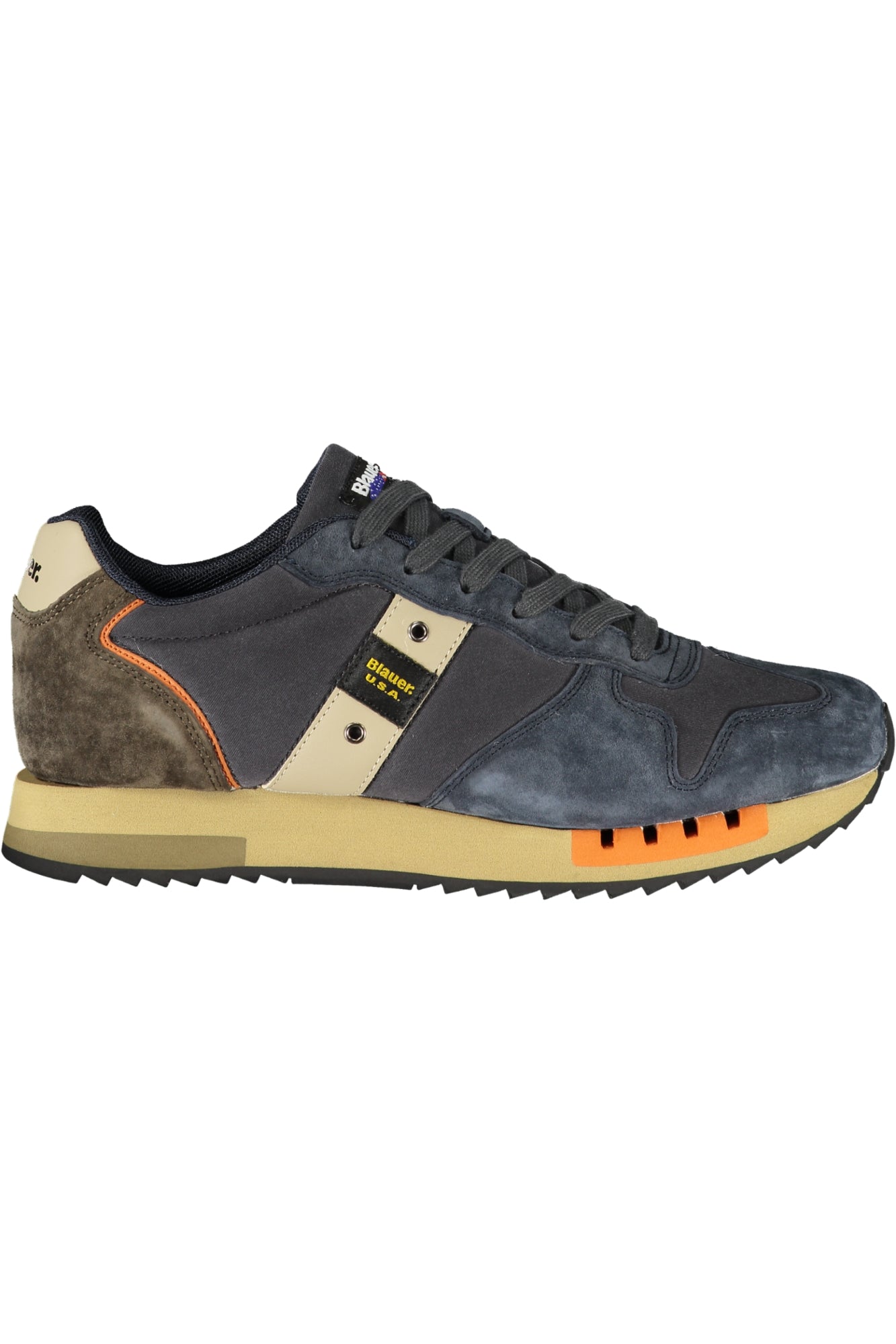 BLAUER Herren Sneaker – Sportschuh mit Schnürsenkel Blau