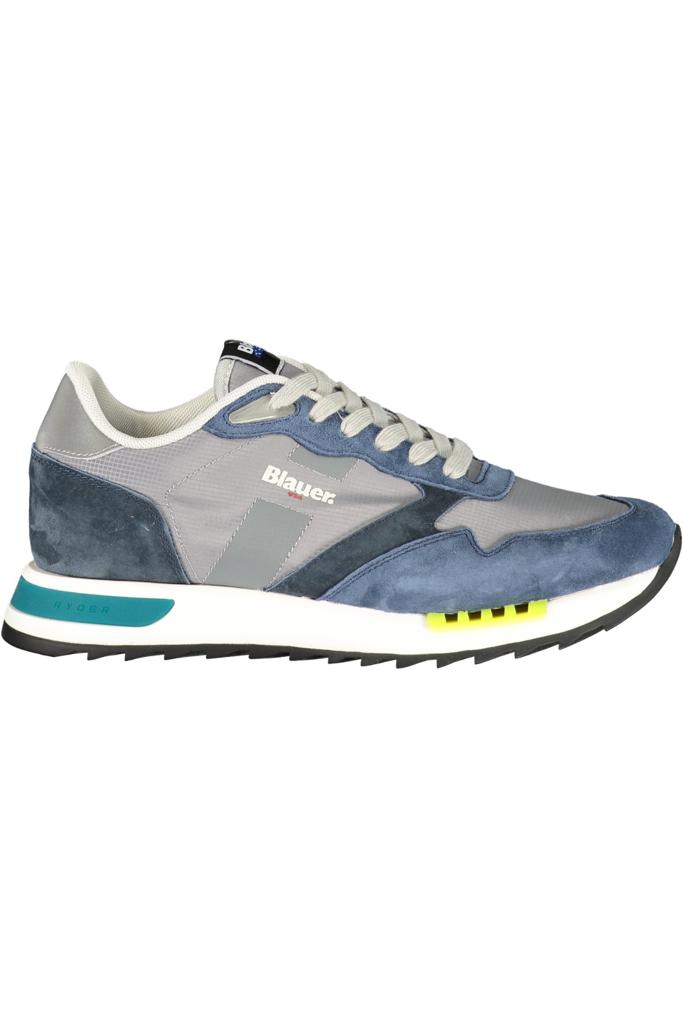 BLAUER Herren Sneaker – Sportschuh mit Schnürsenkeln Blau
