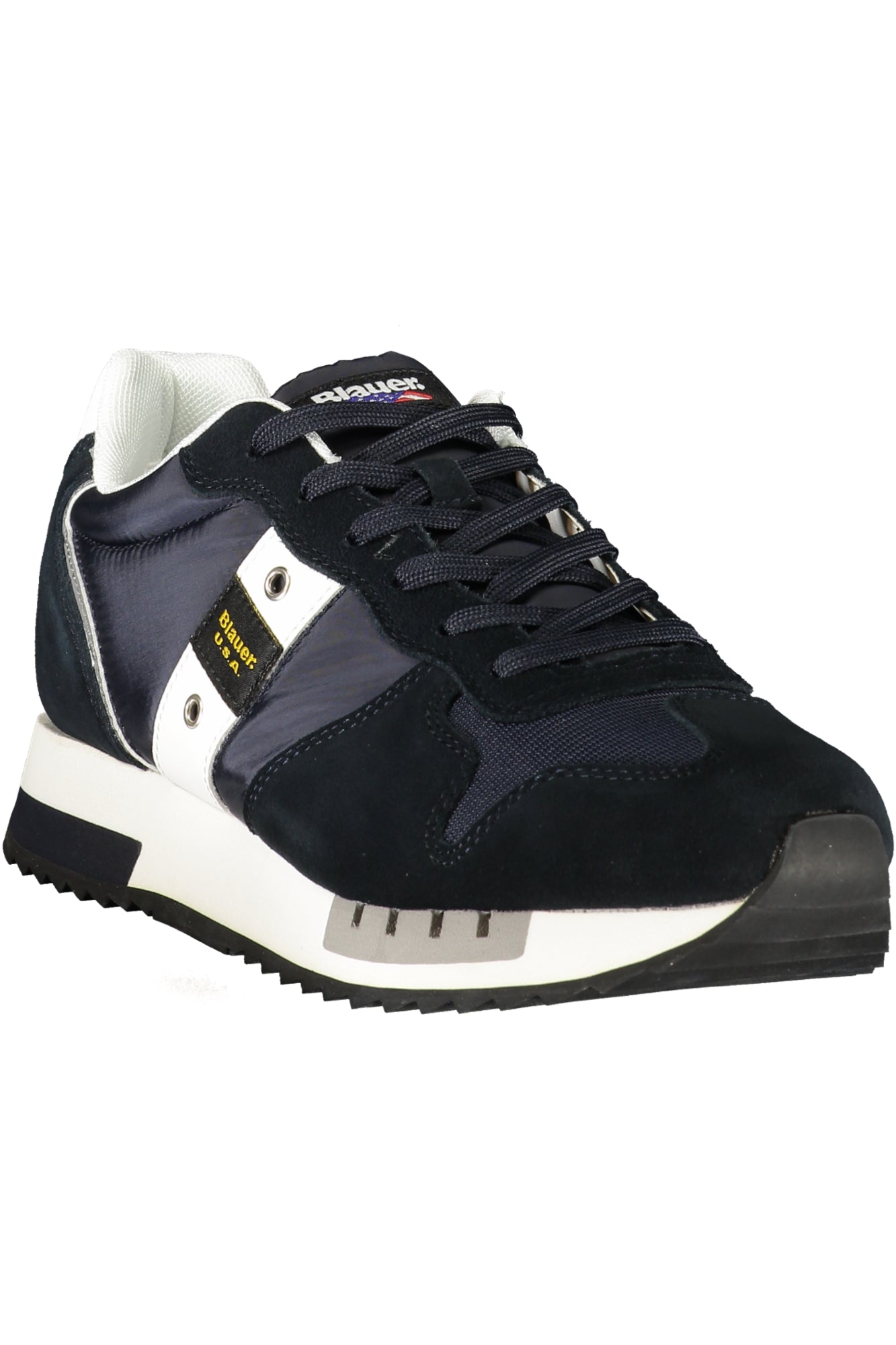 BLAUER Herren Sneaker – Sportschuh mit Schnürsenkeln Blau
