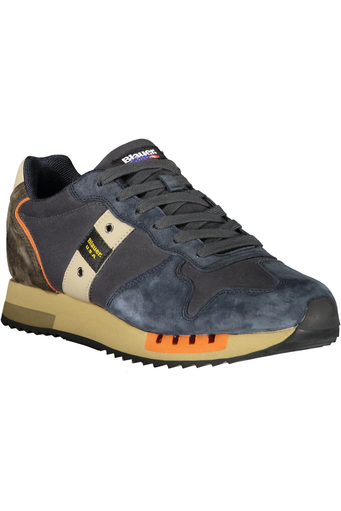 BLAUER Herren Sneaker – Sportschuh mit Schnürsenkel Blau