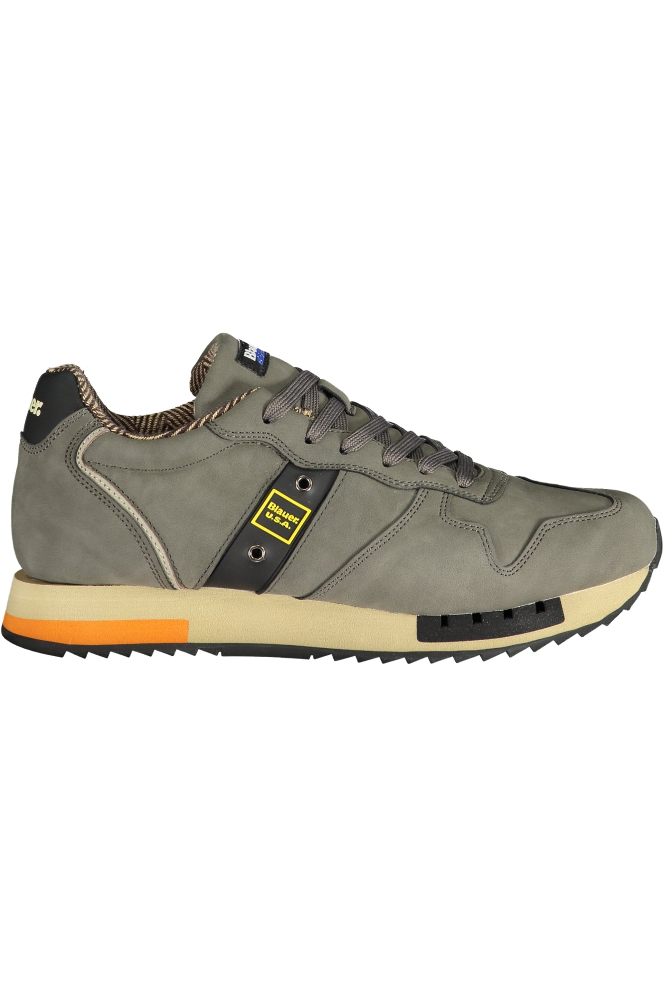 BLAUER Herren Sportschuhe Grau – Sneaker mit herausnehmbarem Fußbett für Herbst/Winter Grau