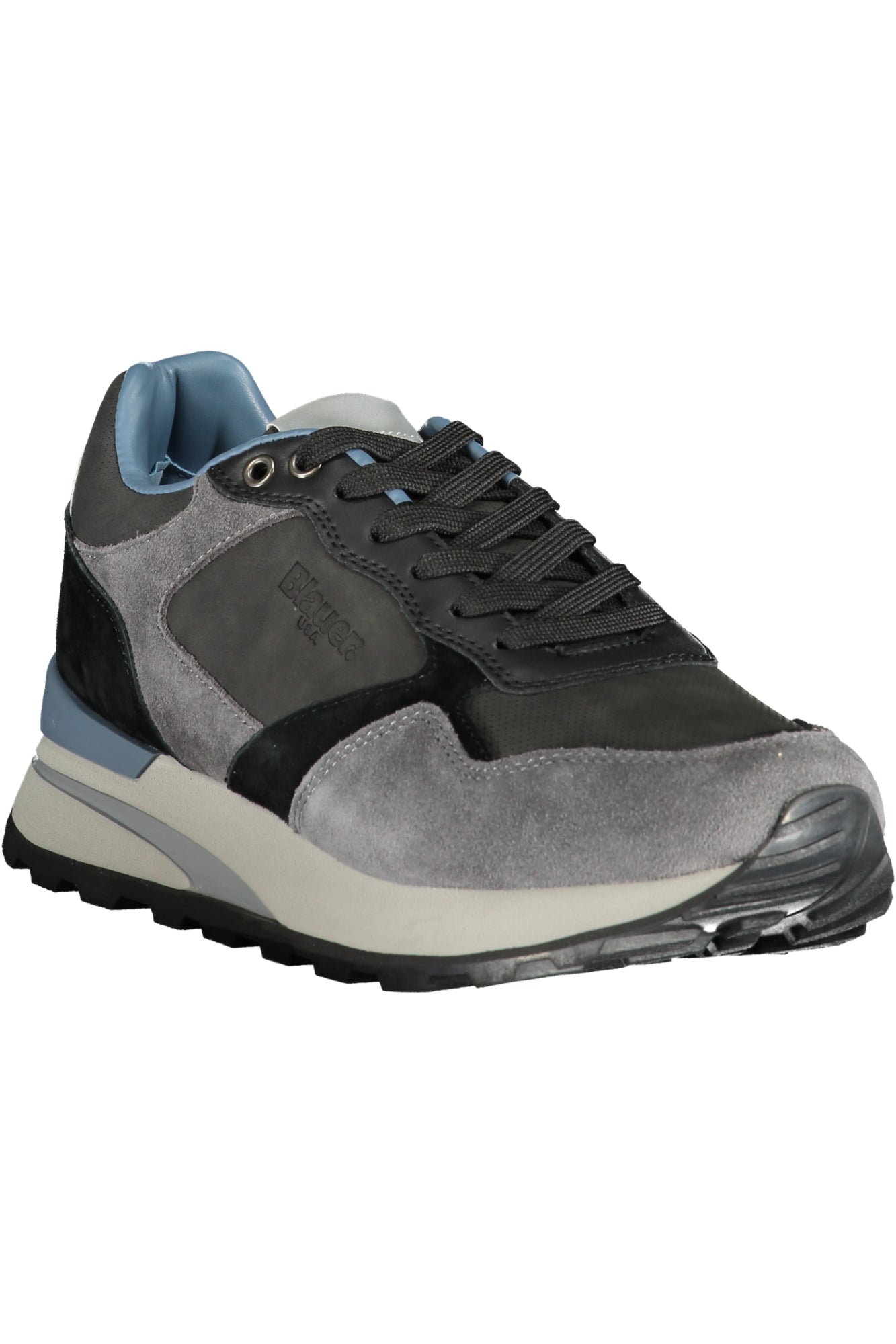 BLAUER Herren Sportschuhe – Blaue Sneaker mit herausnehmbarem Fußbett für Herbst/Winter Grau