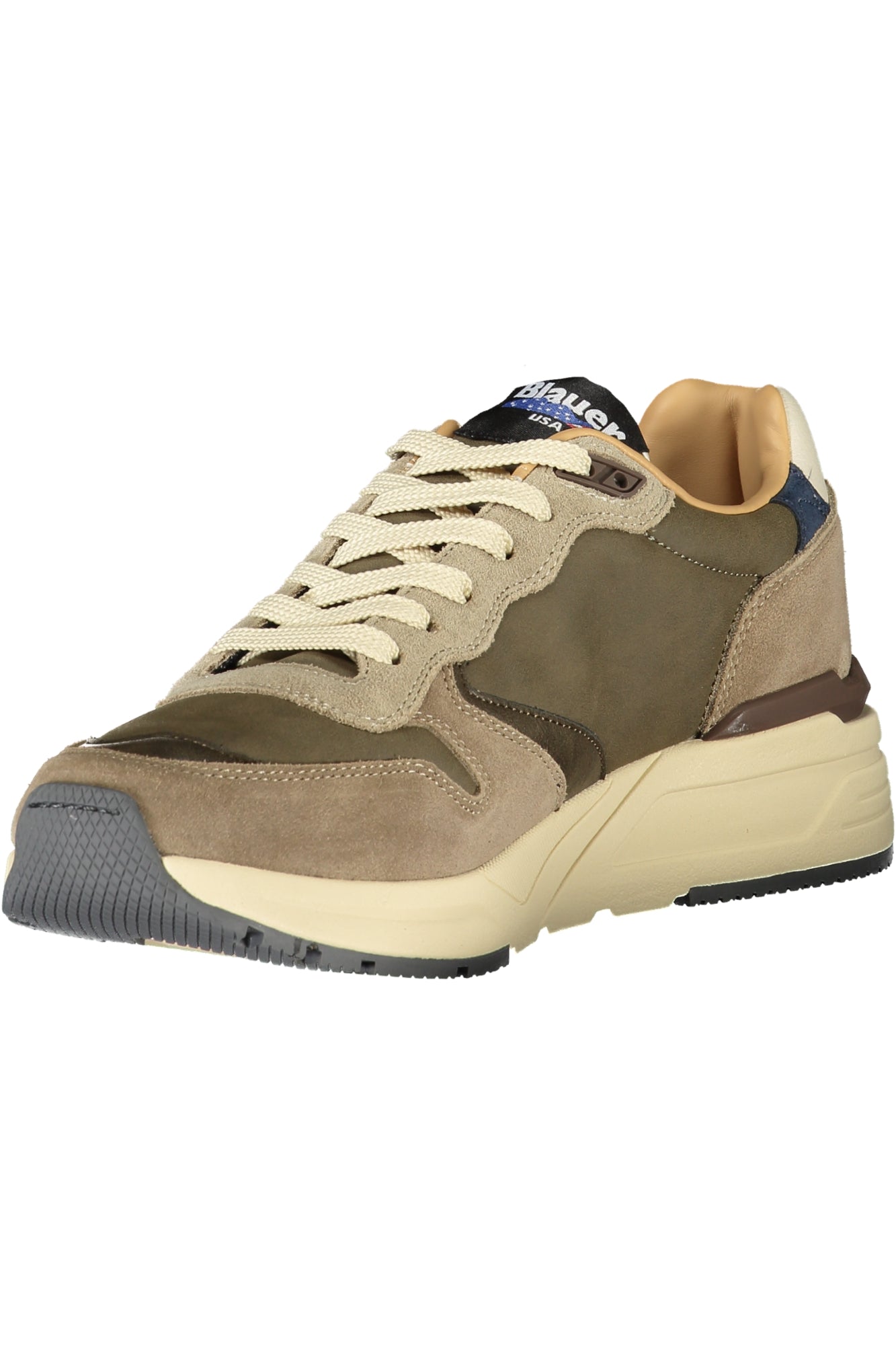 BLAUER Herren-Sportschuhe Grau – Sneaker mit herausnehmbarem Fußbett für Herbst/Winter Grau
