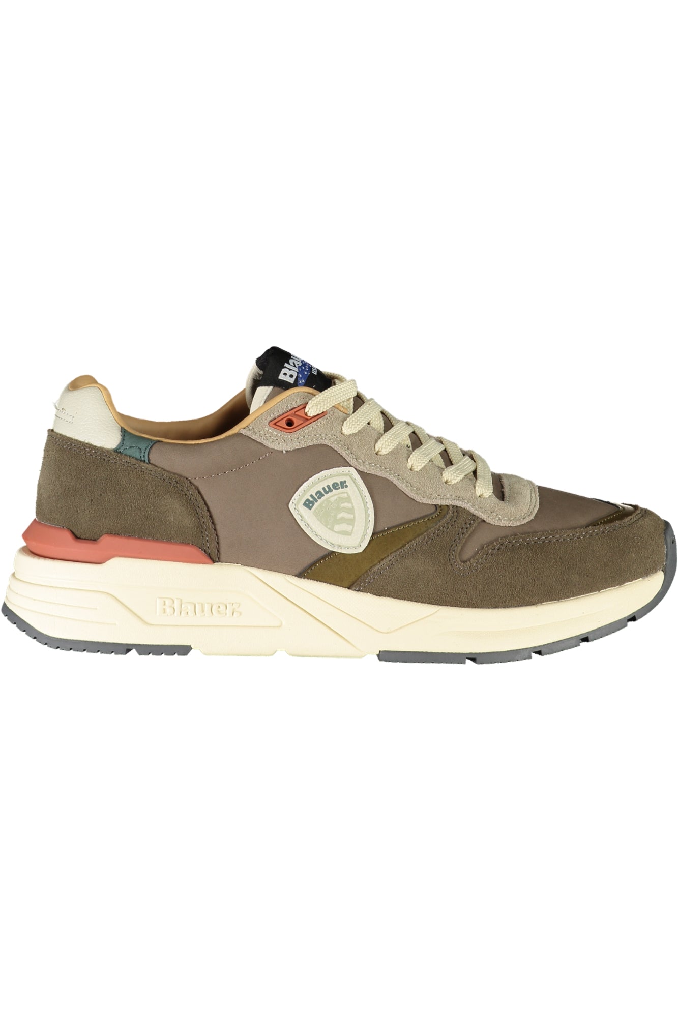BLAUER Herren Sneaker – Sportschuhe mit Schnürsenkern Braun