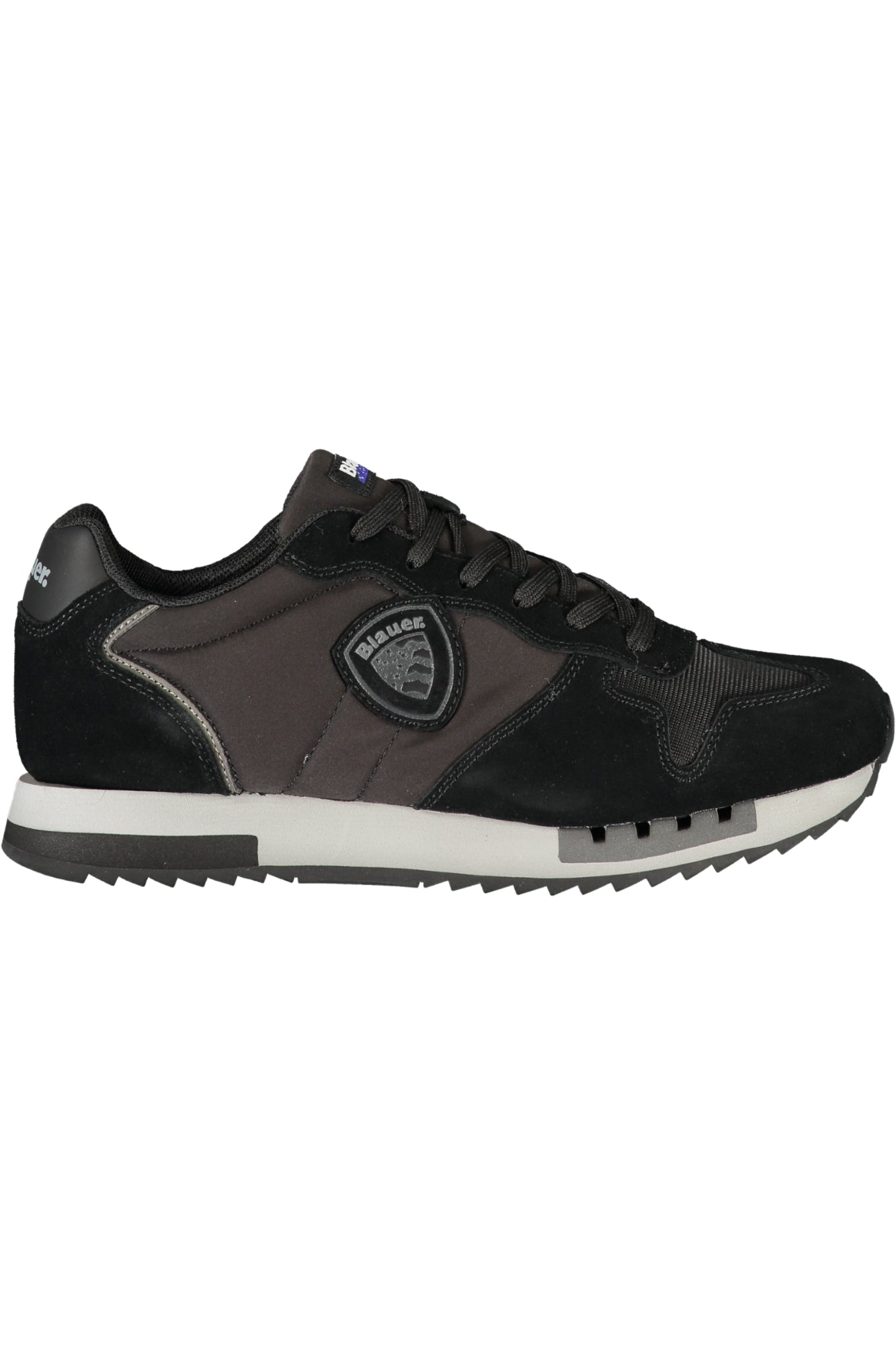 BLAUER Herren Sportschuhe – Schwarze Sneaker mit herausnehmbarem Fußbett für Herbst/Winter Schwarz