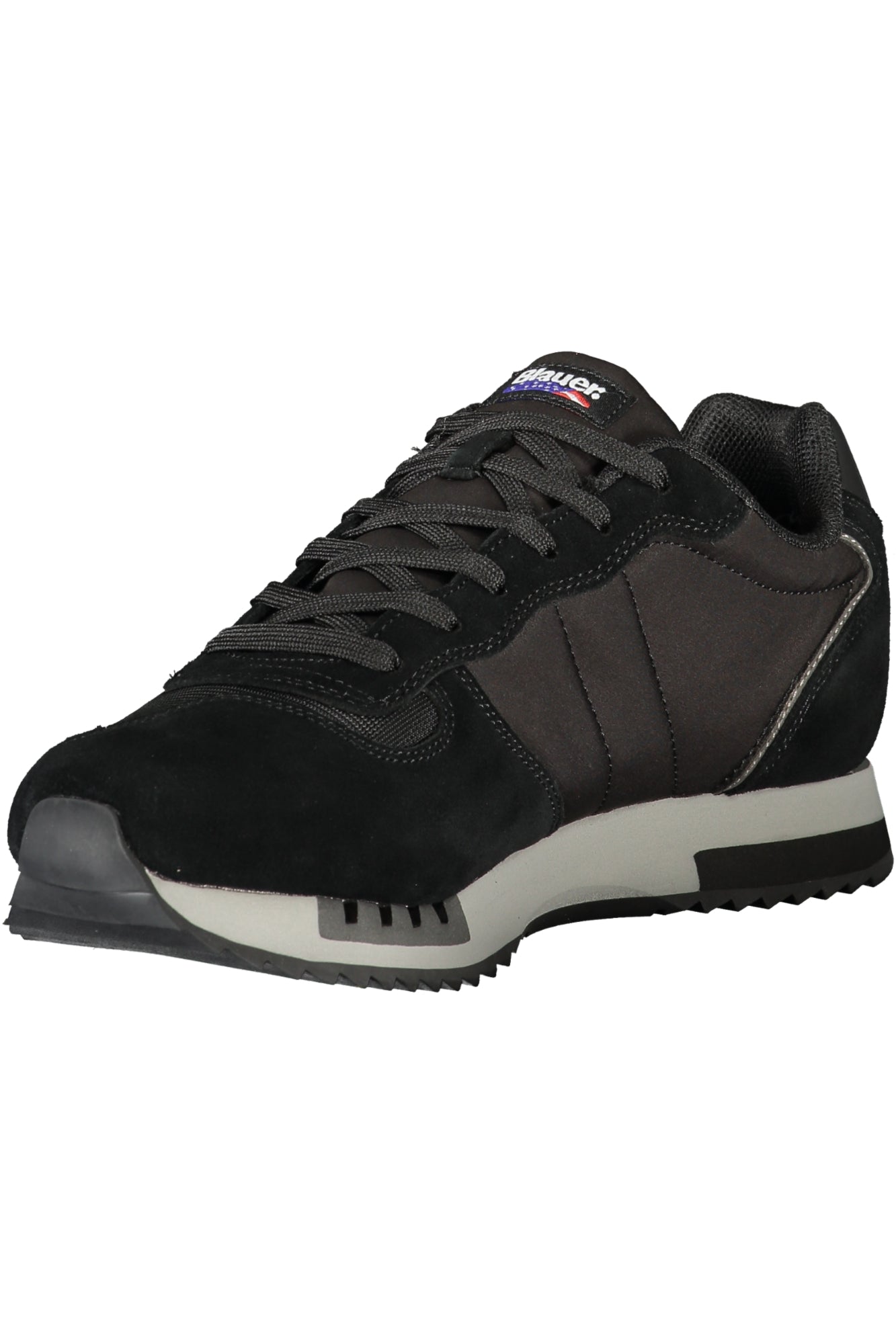BLAUER Herren Sportschuhe – Schwarze Sneaker mit herausnehmbarem Fußbett für Herbst/Winter Schwarz