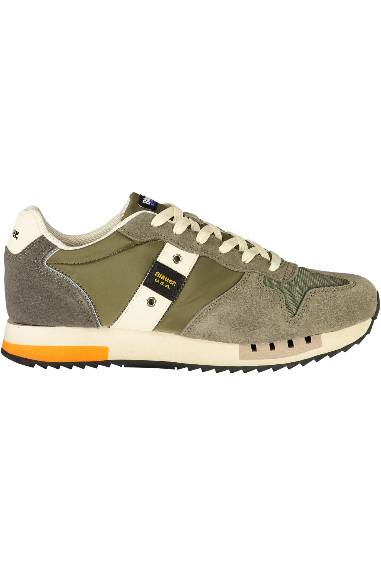 BLAUER Herren Sneaker – Sportschuh mit Schnürsenkel Grün