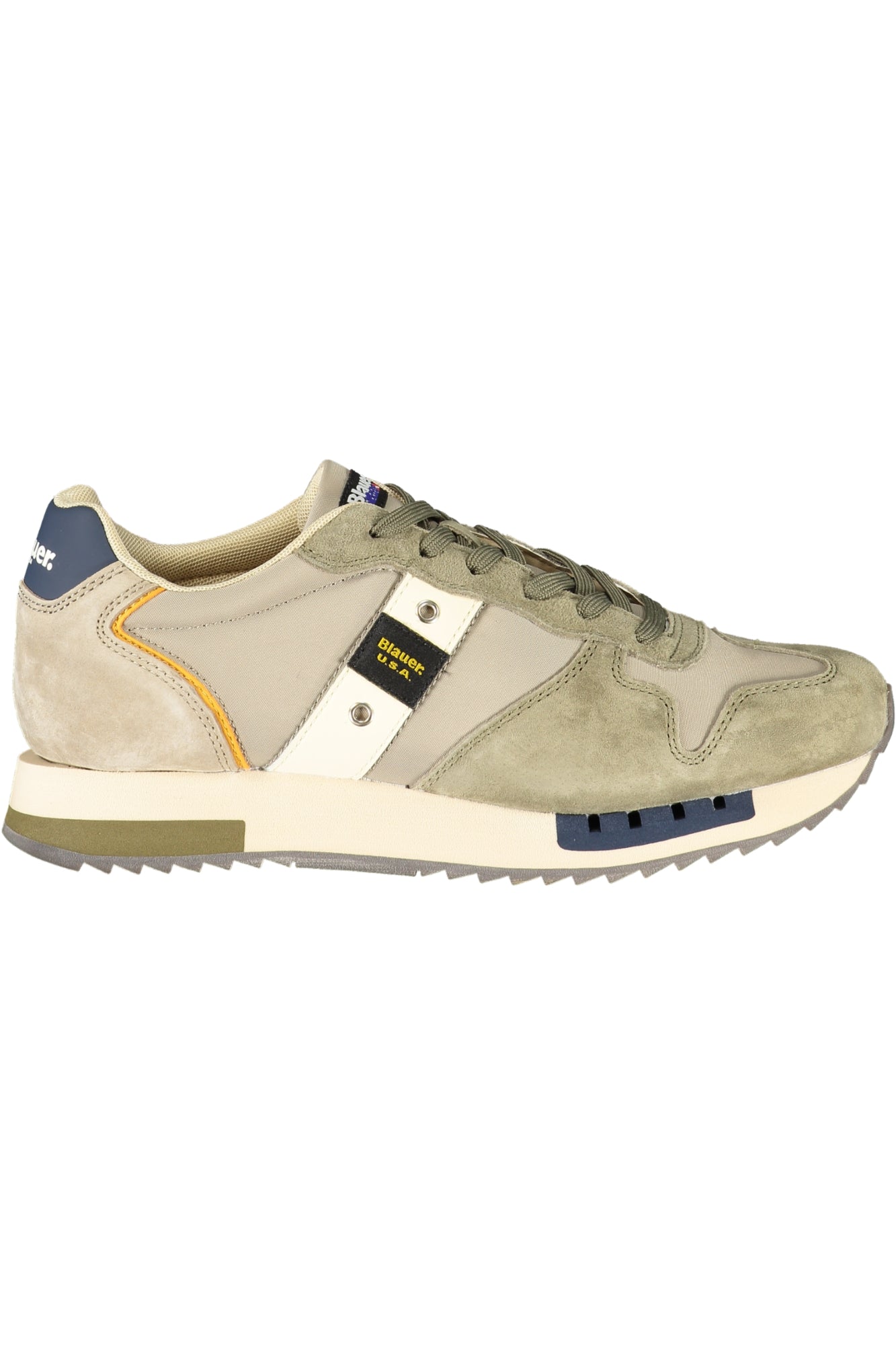 BLAUER Herren Sneaker – Sportschuh mit Schnürsenkeln Grün