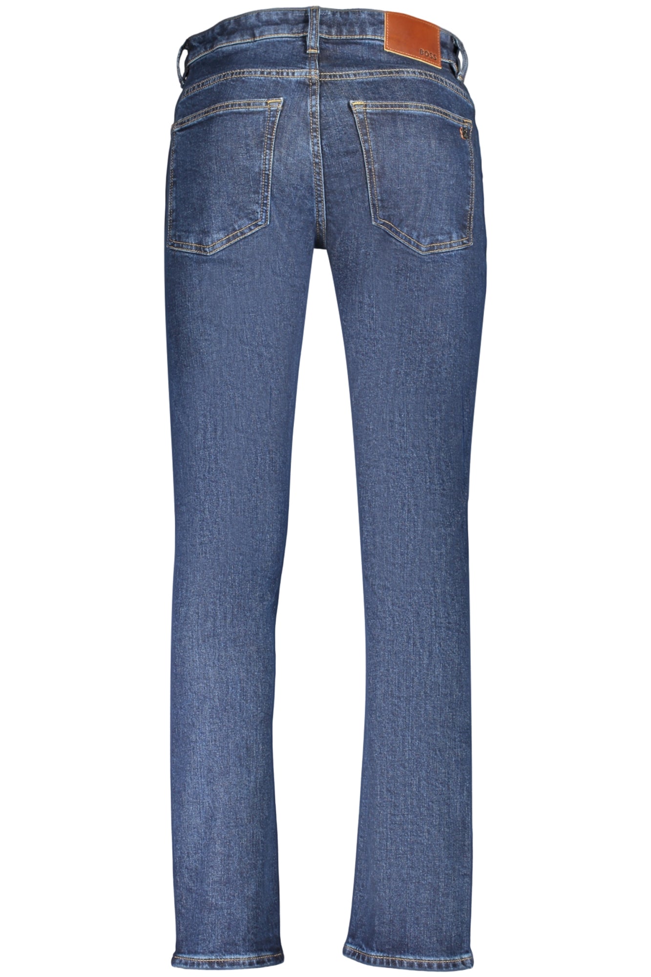 BOSS Herren Jeans – mit Taschen, mit Reißverschluss Blau