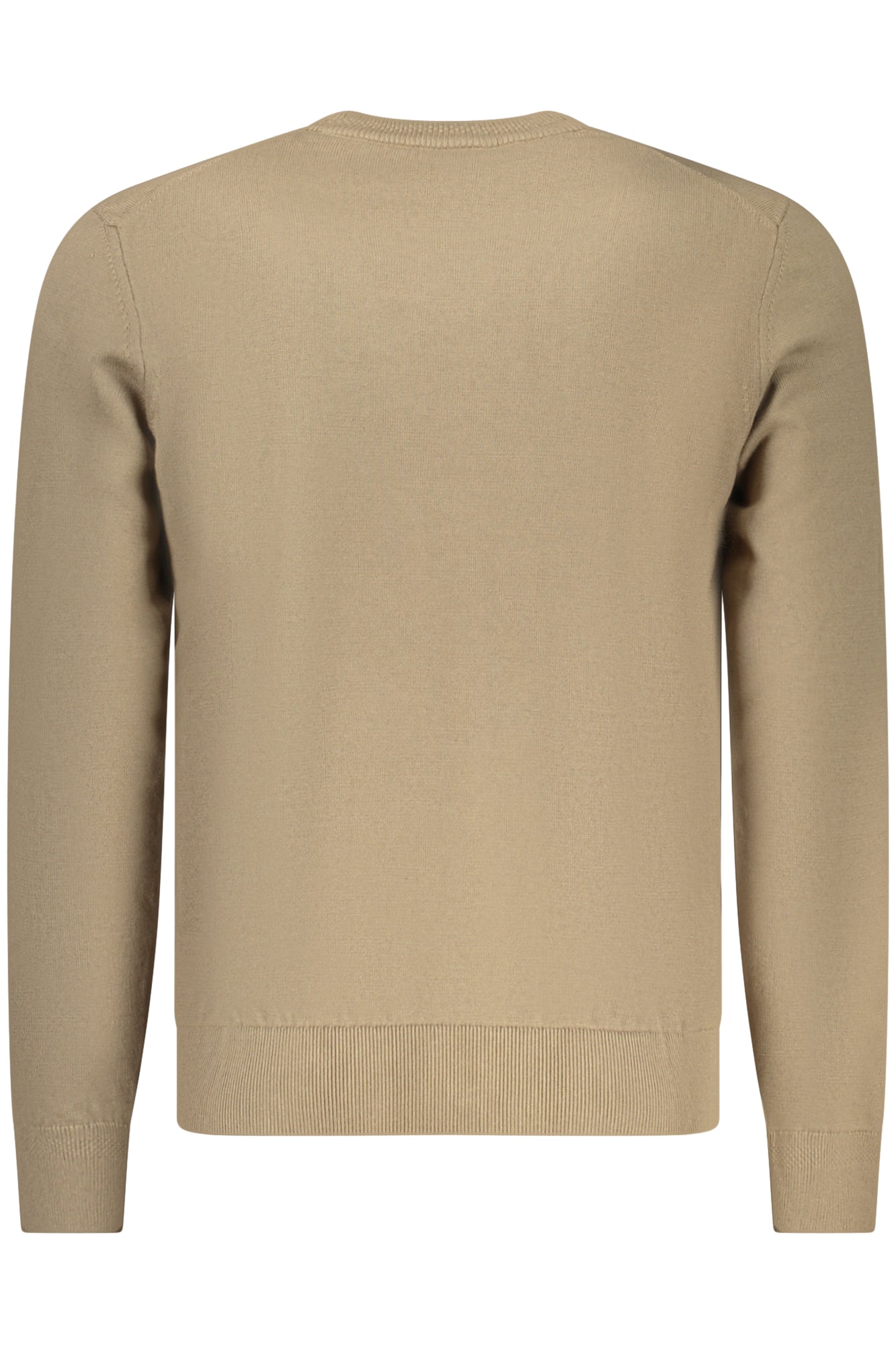 BOSS Herrenpullover Braun – Runde Halsausschnitt mit Logo-Applikation | soulluna.de Braun