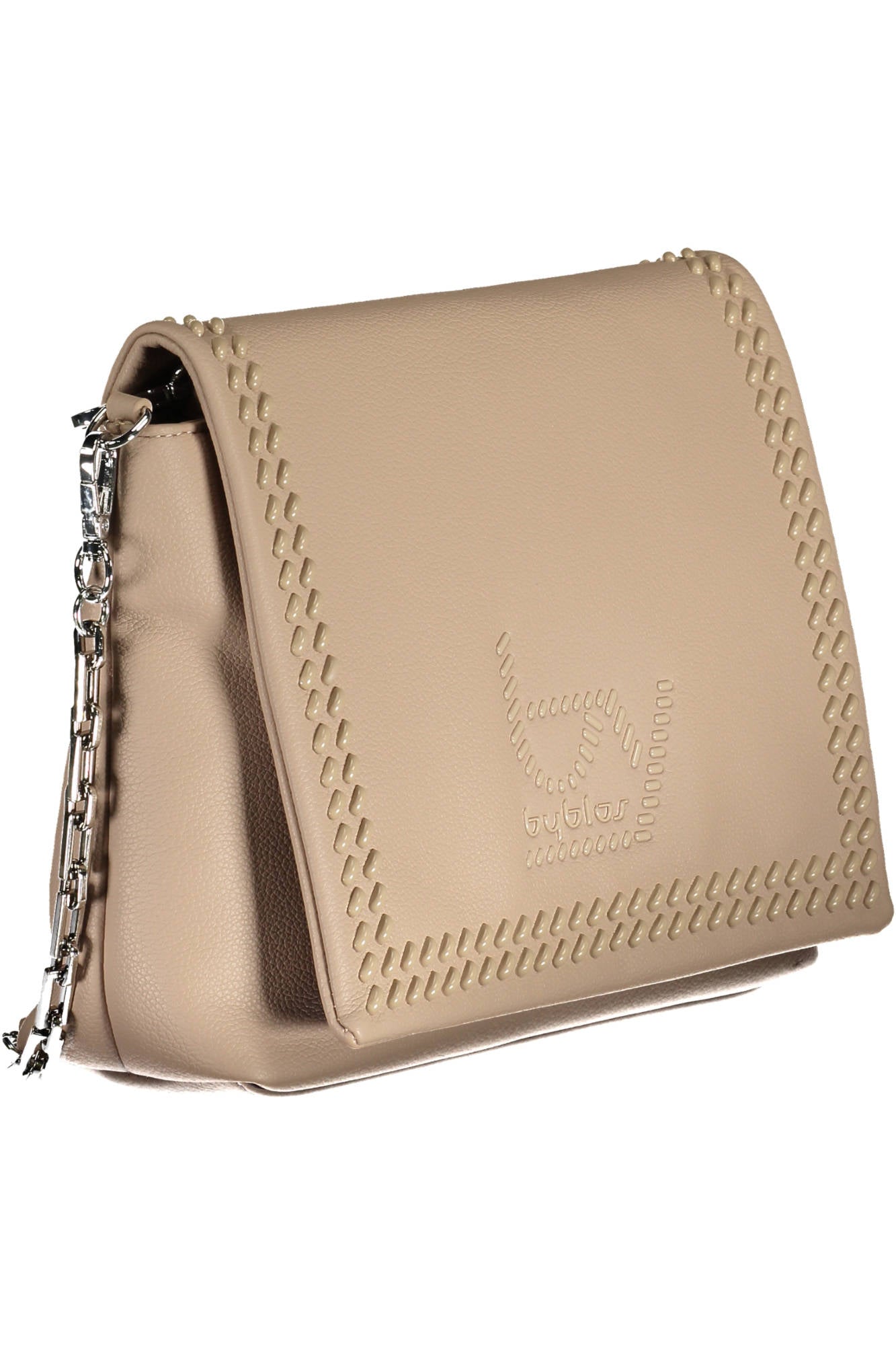 BYBLOS Beige Damentasche – Elegante Umhängetasche für Damen mit Kettendetail Beige