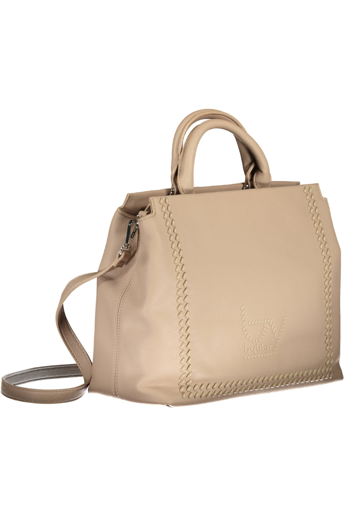 BYBLOS Damentasche rot – Elegante Handtasche für Damen mit verstellbarem Schulterriemen Beige