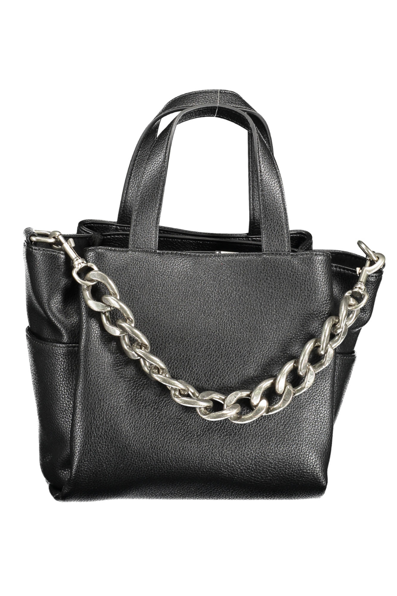 BYBLOS Damen Tasche Schwarz – Elegante Handtasche mit verstellbarem Schulterriemen Schwarz