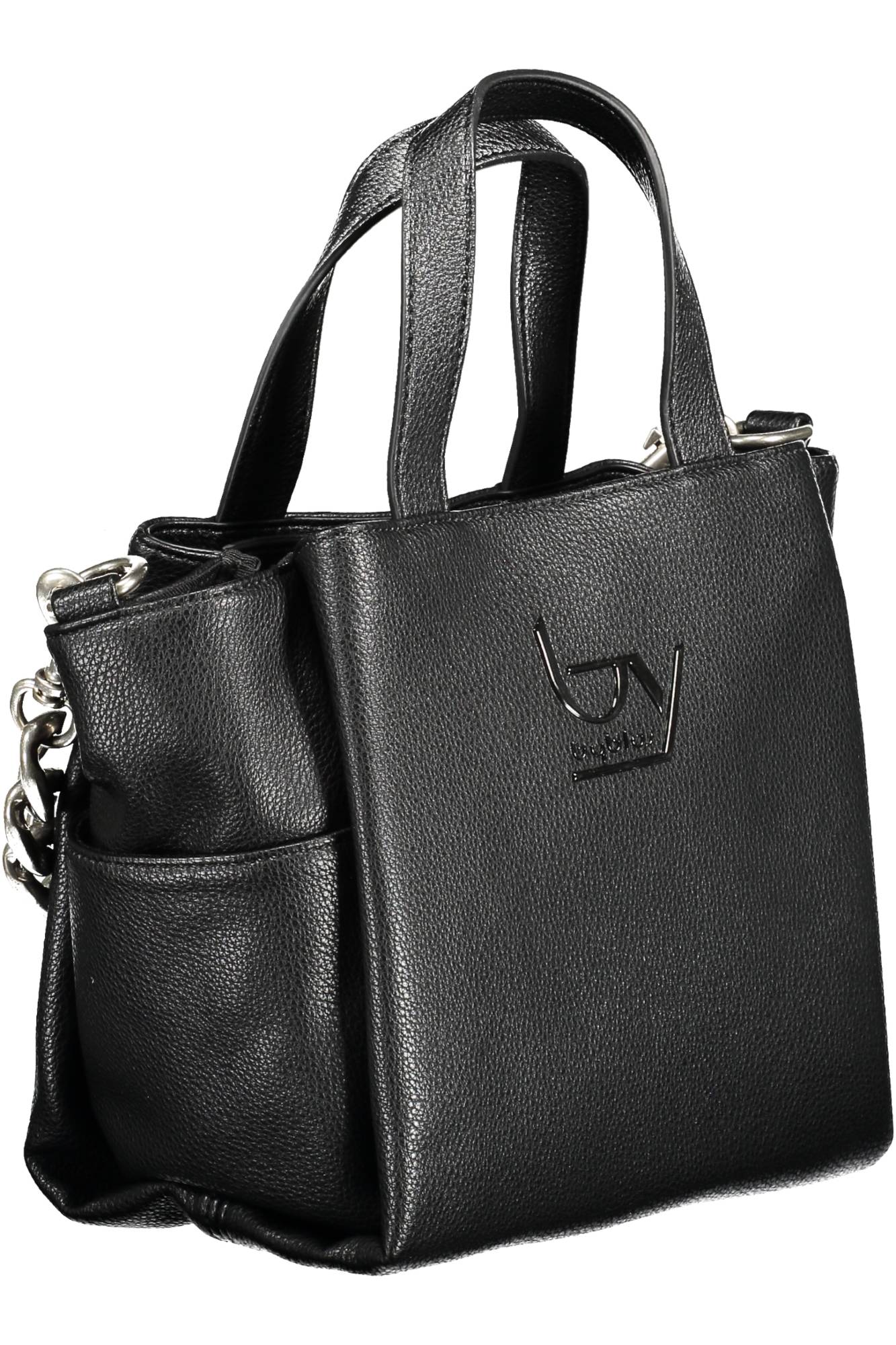 BYBLOS Damen Tasche Schwarz – Elegante Handtasche mit verstellbarem Schulterriemen Schwarz