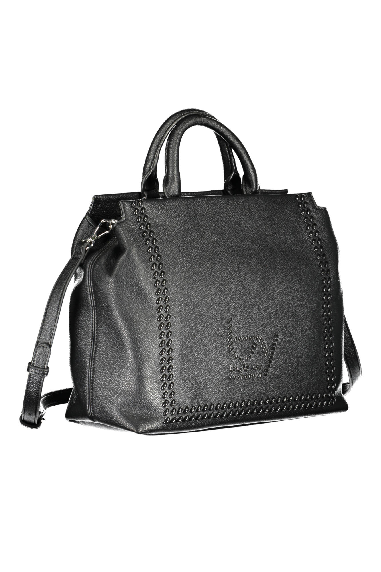 BYBLOS Damentasche rot – Elegante Handtasche für Damen mit verstellbarem Schulterriemen Schwarz