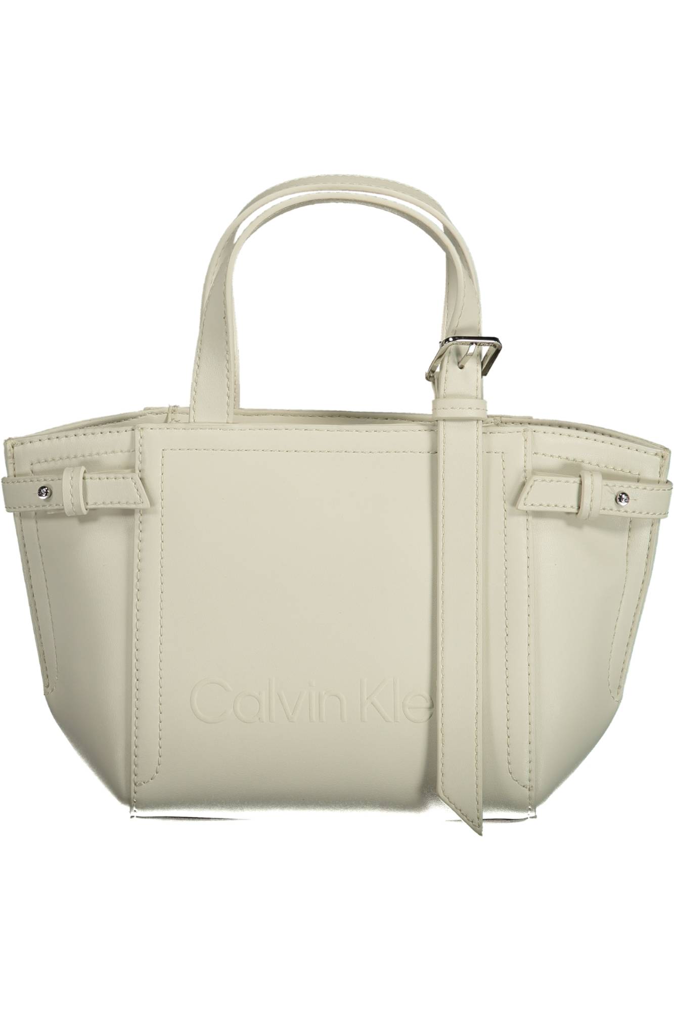 CALVIN KLEIN Damen Tasche Weiß – Recyceltes Polyester mit Schultergurt Weiß