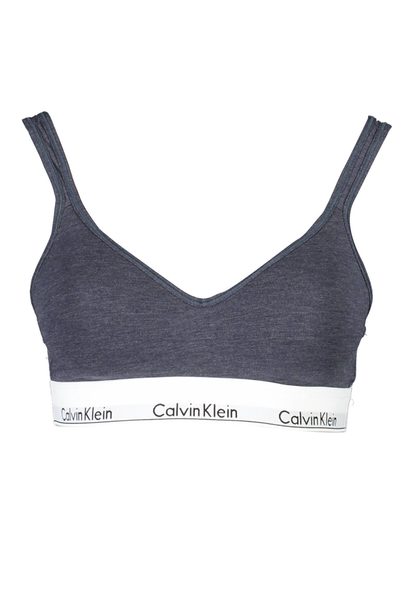 CALVIN KLEIN Bralette Damen Blau – Gepolsterter Sommer-BH mit Logo Blau