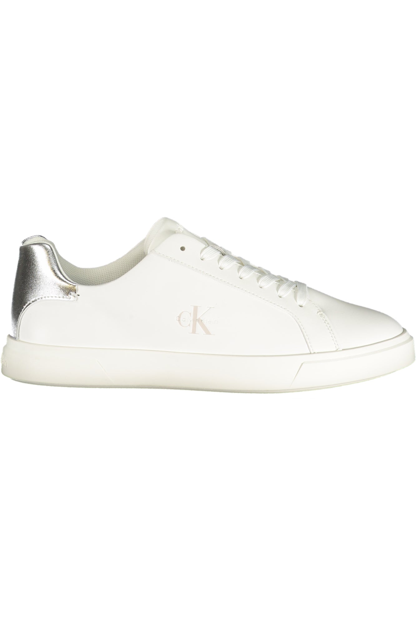 CALVIN KLEIN Damen Sneaker – Sportschuh mit Schnürsenkeln Weiß