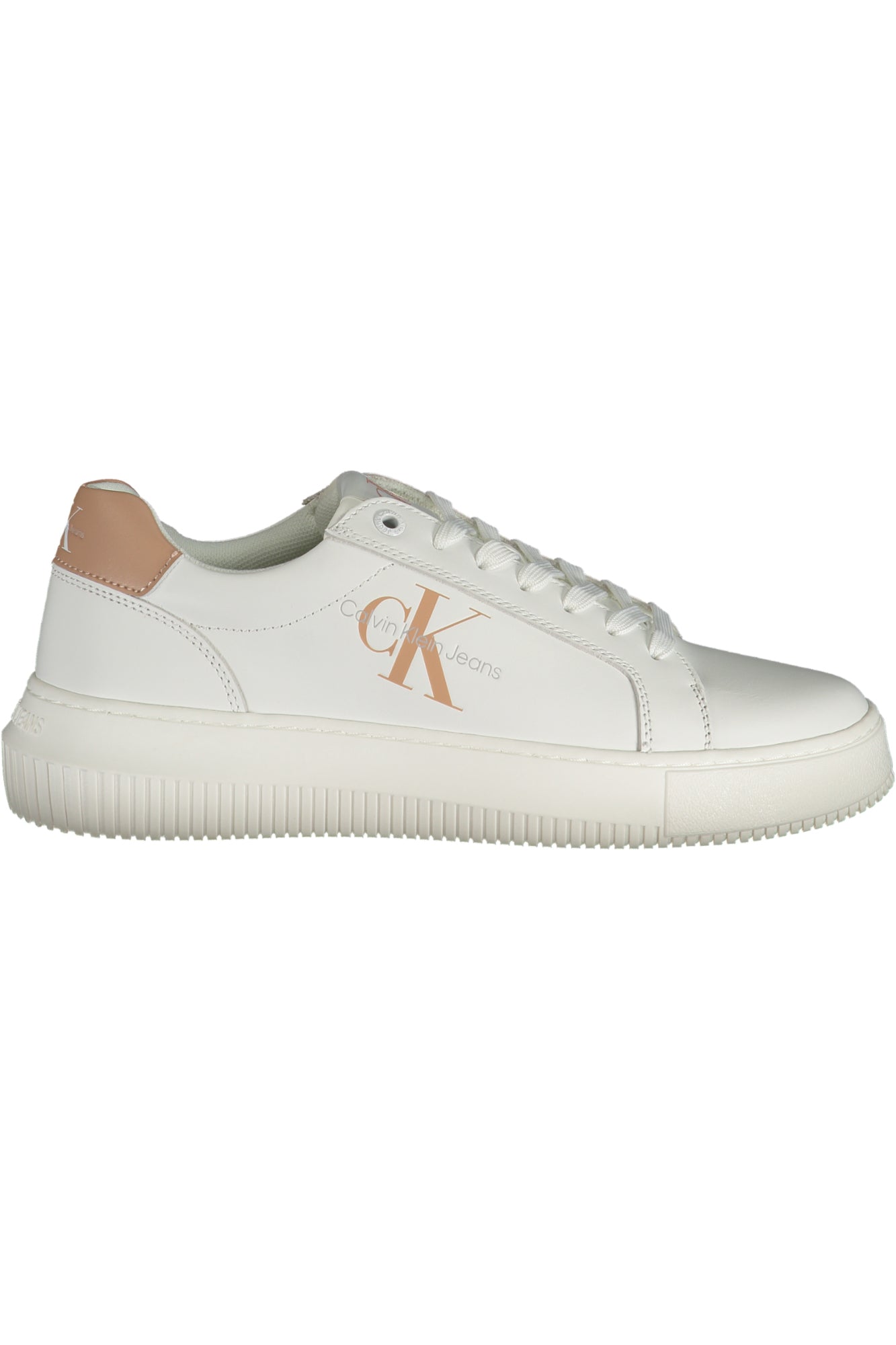Calvin Klein Weisse Sportschuhe Für Damen Weiß
