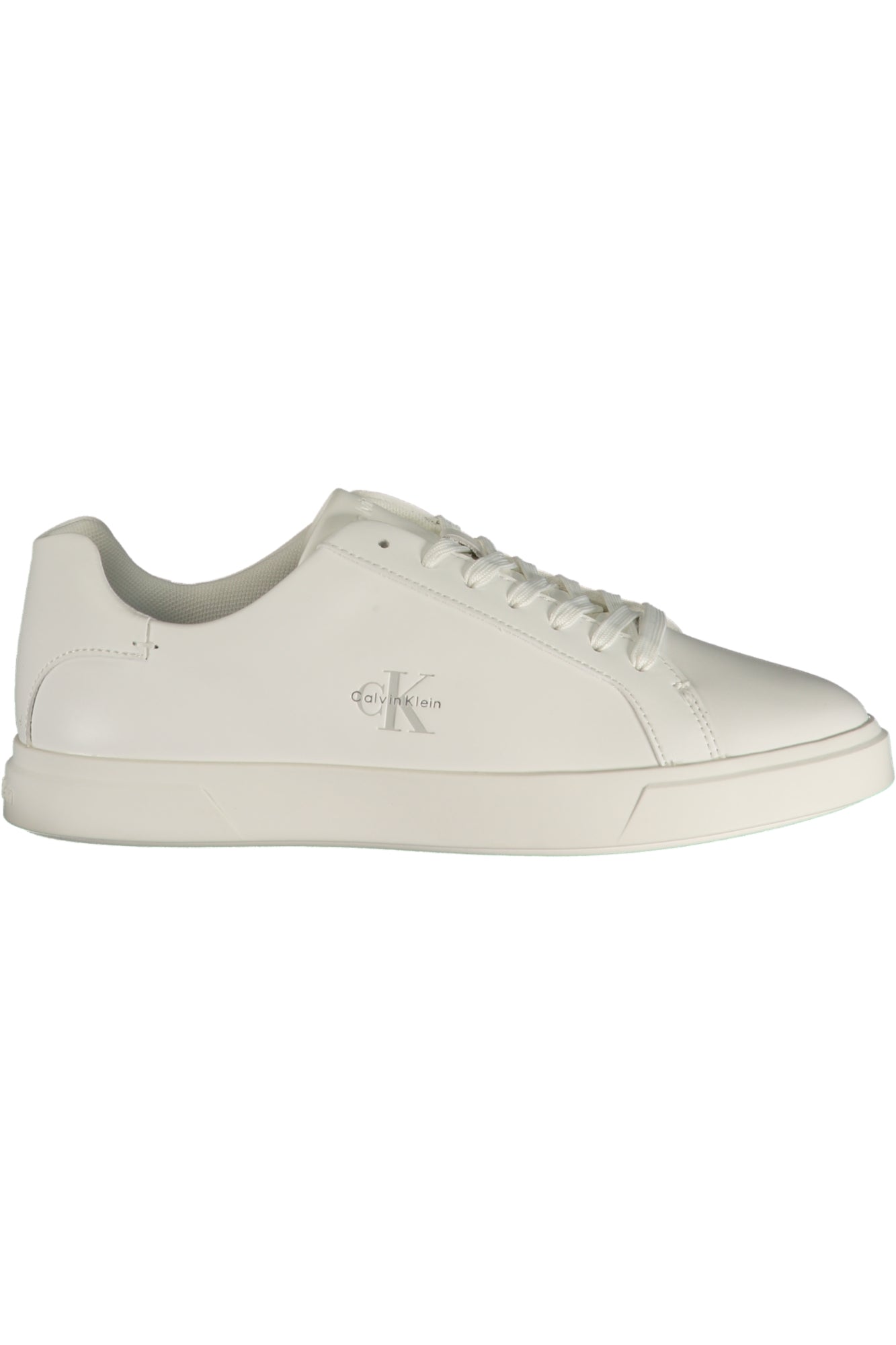 CALVIN KLEIN Damen Sneaker – Sportschuh mit Schnürsenkeln Weiß
