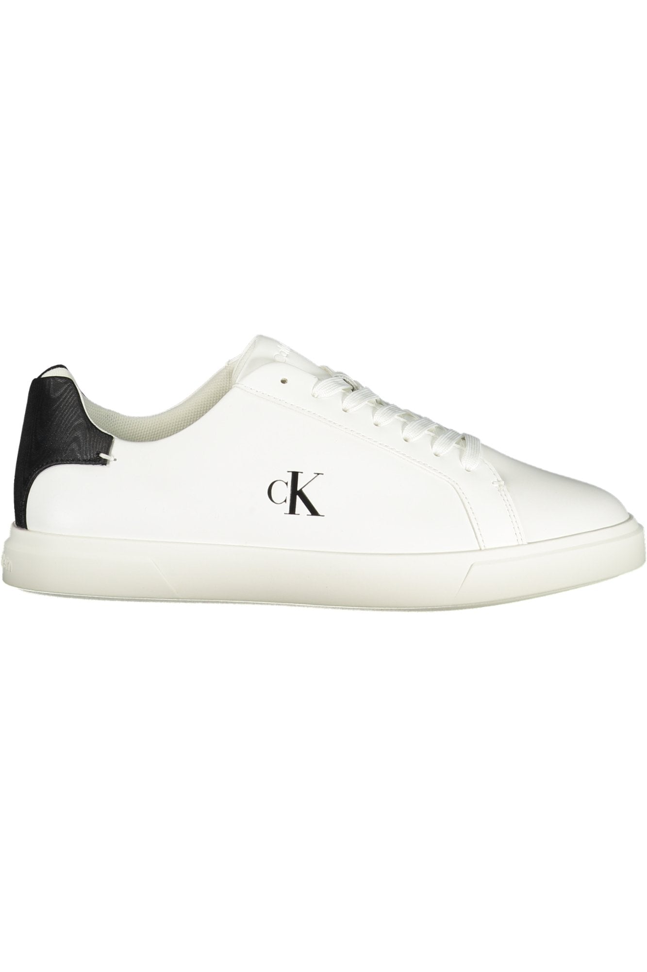 CALVIN KLEIN Damen Sneaker – Sportschuh mit Schnürsenkeln Weiß