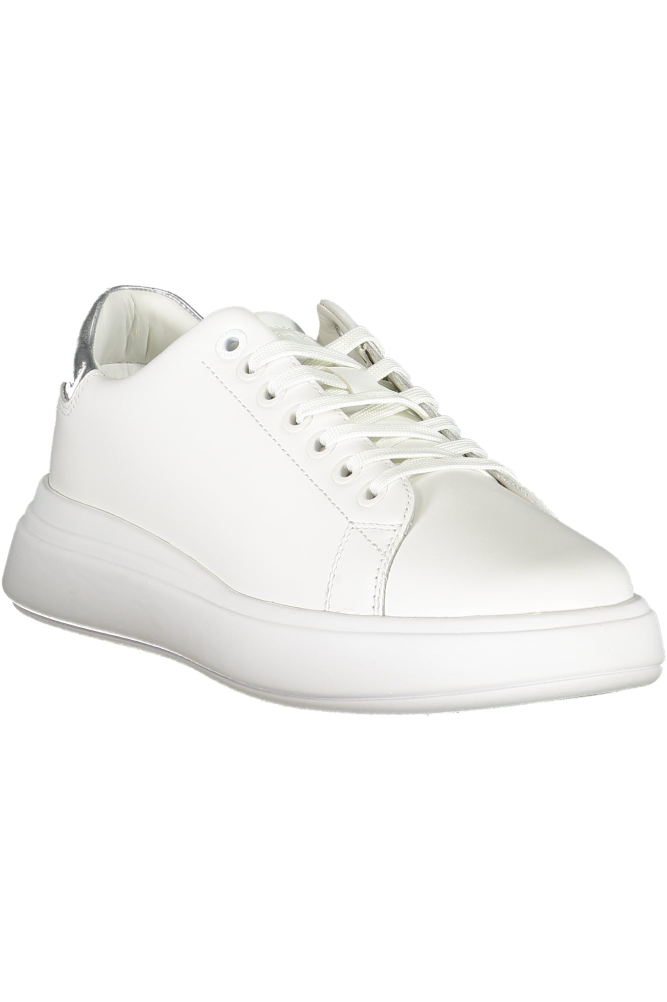 Calvin Klein Weisse Sportschuhe Für Damen Weiß