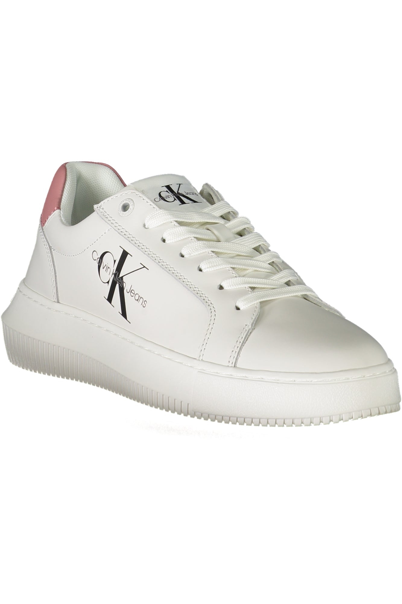 Calvin Klein Weisse Sportschuhe Für Damen Weiß