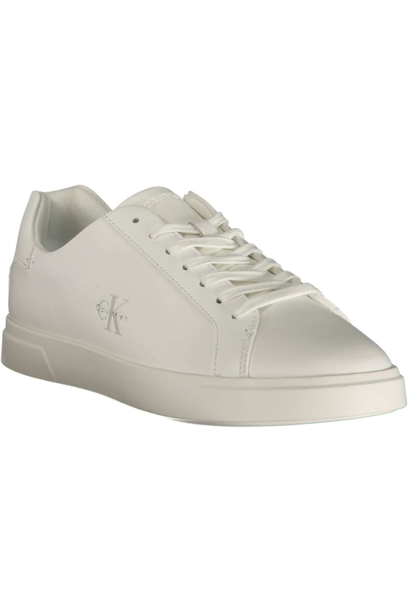 CALVIN KLEIN Damen Sneaker – Sportschuh mit Schnürsenkeln Weiß