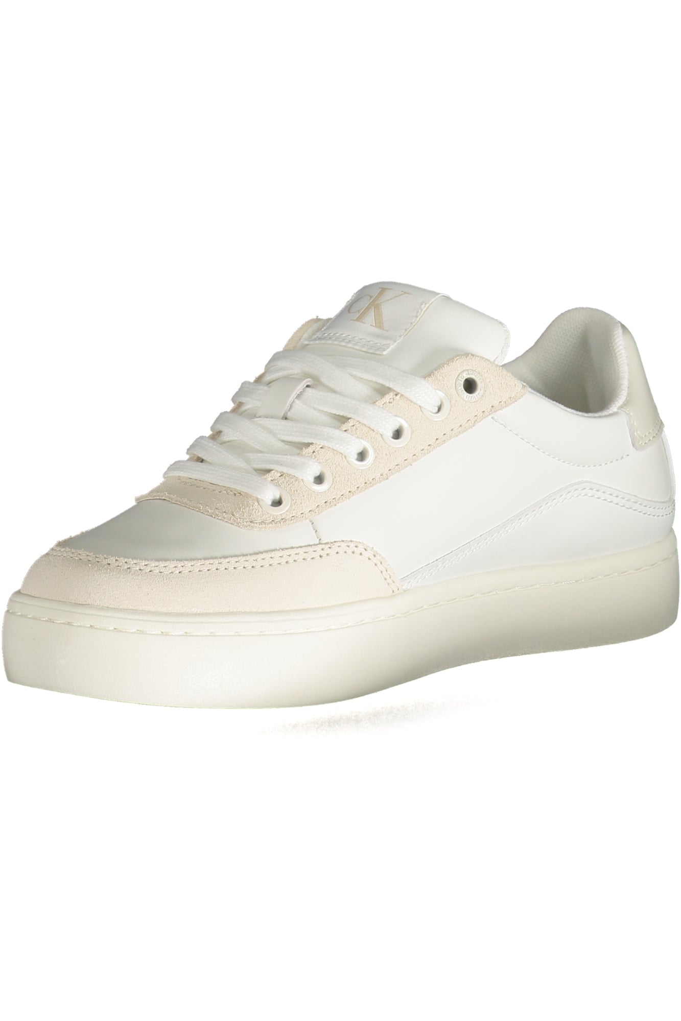 Calvin Klein Weisse Sportschuhe Für Damen Weiß